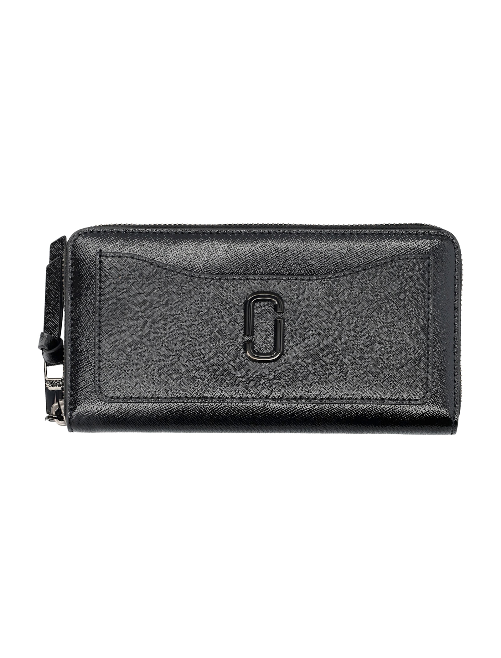 Shop Marc Jacobs The Continental Wallet In Black