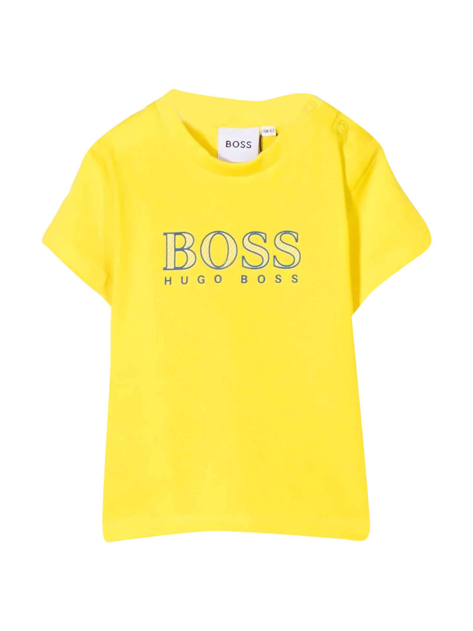 Hugo Boss Yellow Baby Boy T-shirt