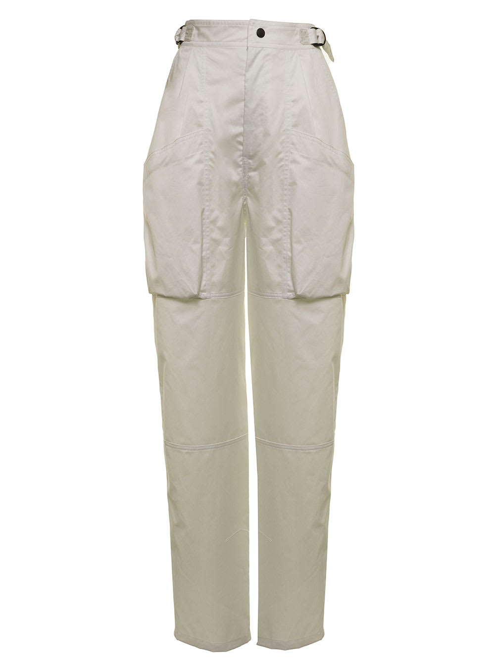 Isabel Marant White Ferima Cotton Pants