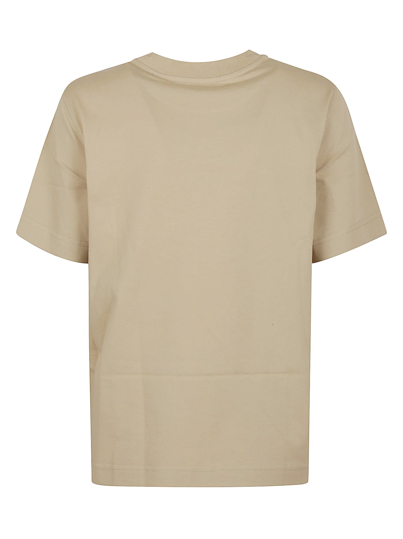Burberry Knight Print T-shirt In Brown