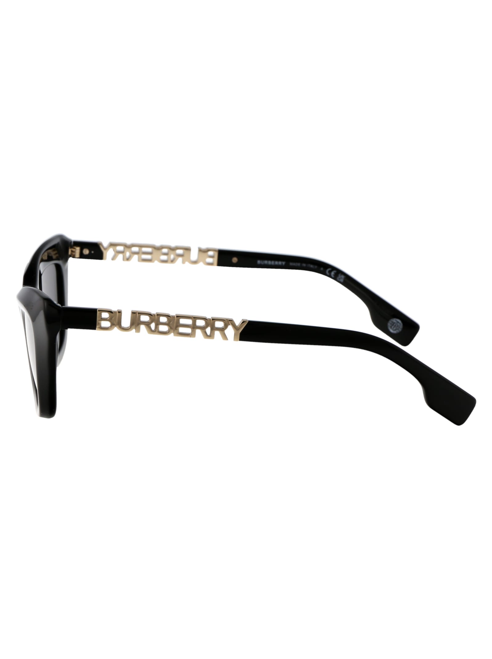 Shop Burberry Eyewear 0be4409 Sunglasses In 30018g Black