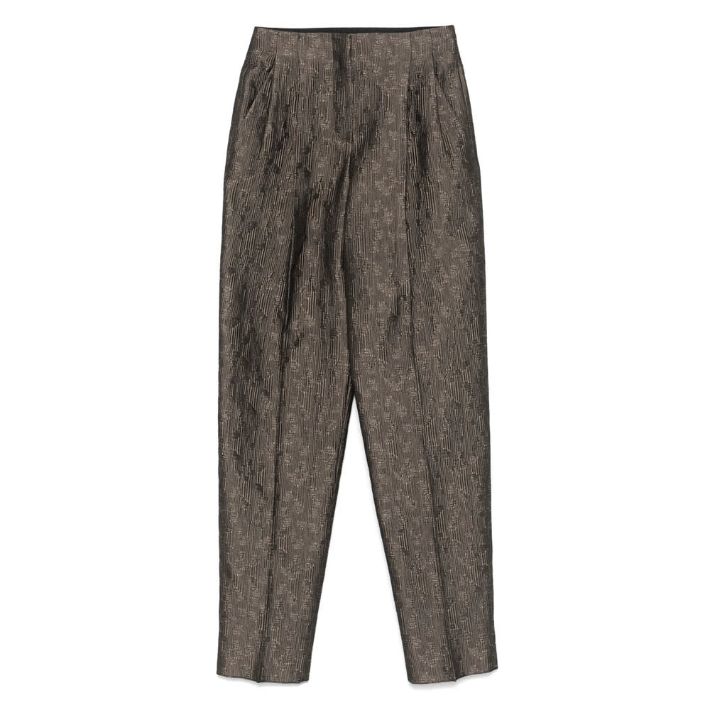 Giorgio Armani Trouser In Brown