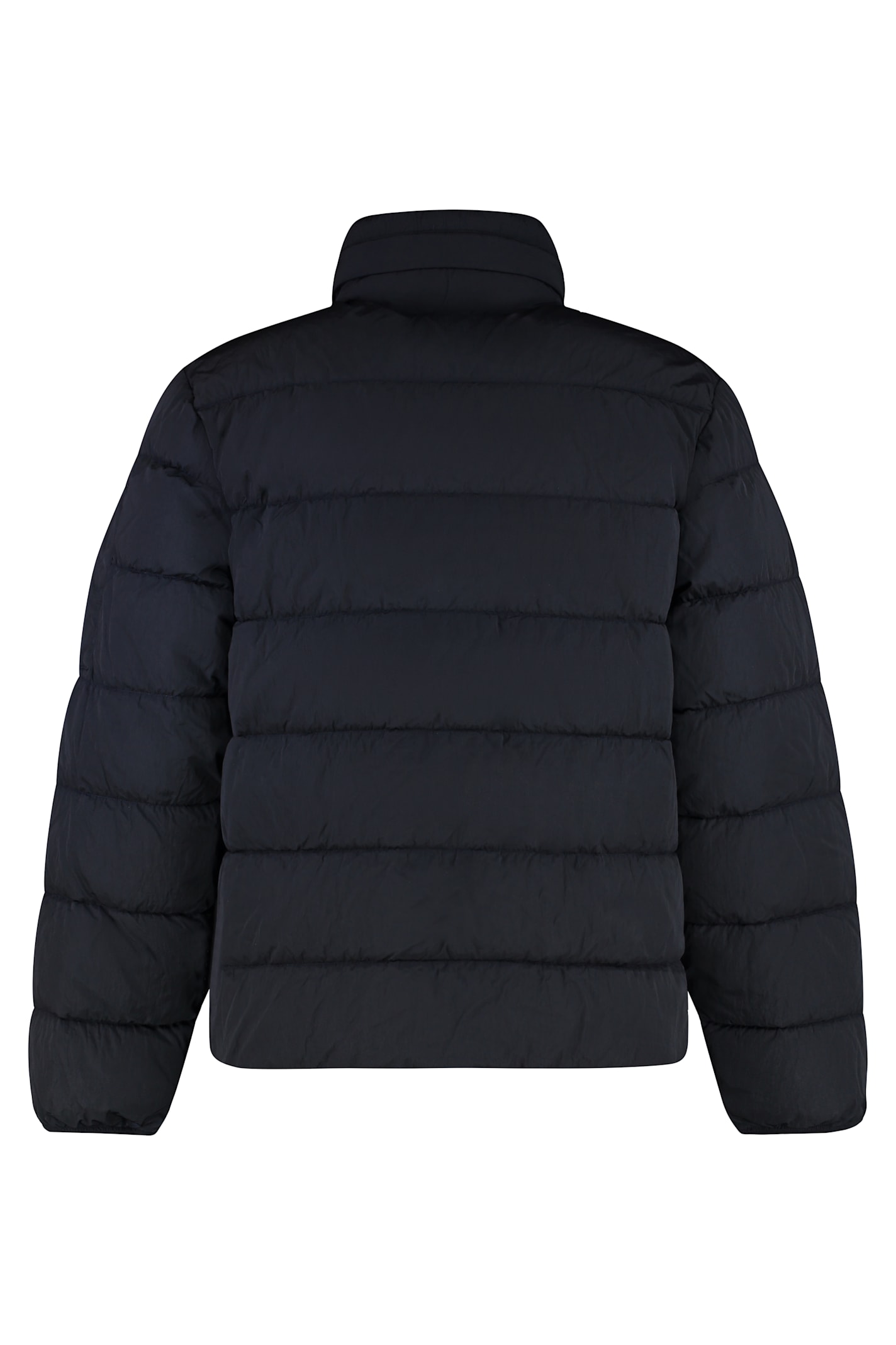 C.p. Company C.p.company Techno-nylon Down Jacket In Black