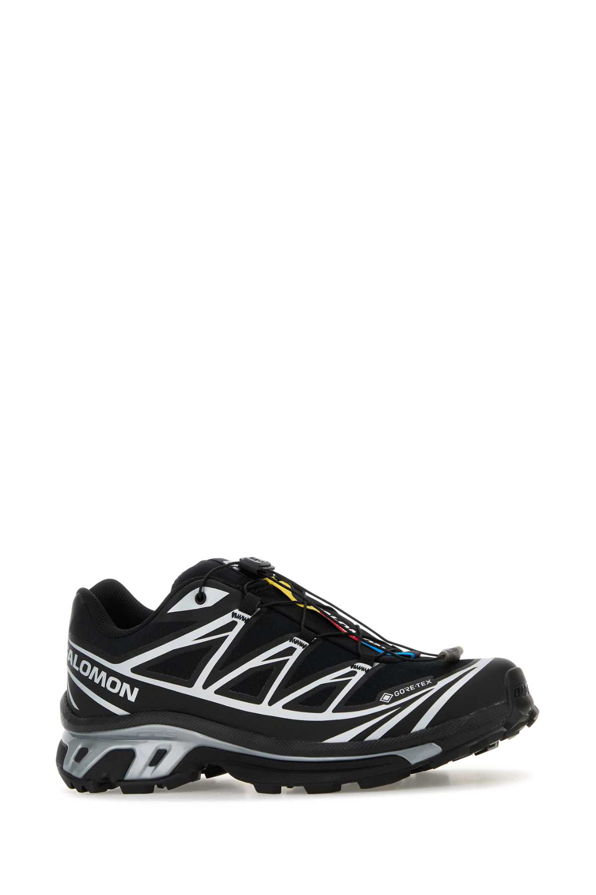 Salomon Two-tone Gore-texâ® And Fabric Xt-6 Sneakers In Black