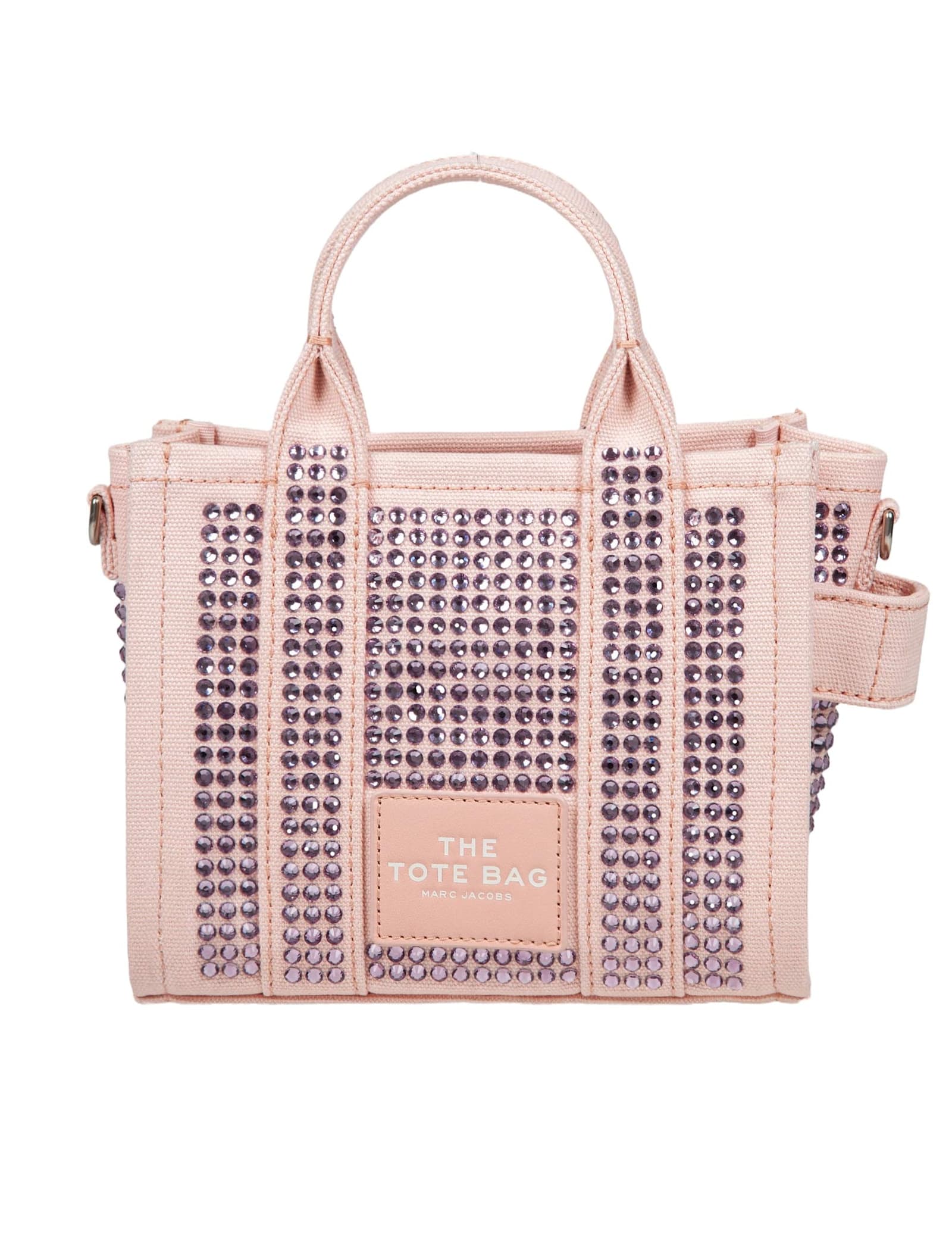 Marc Jacobs Mini Canvas Tote In Rose