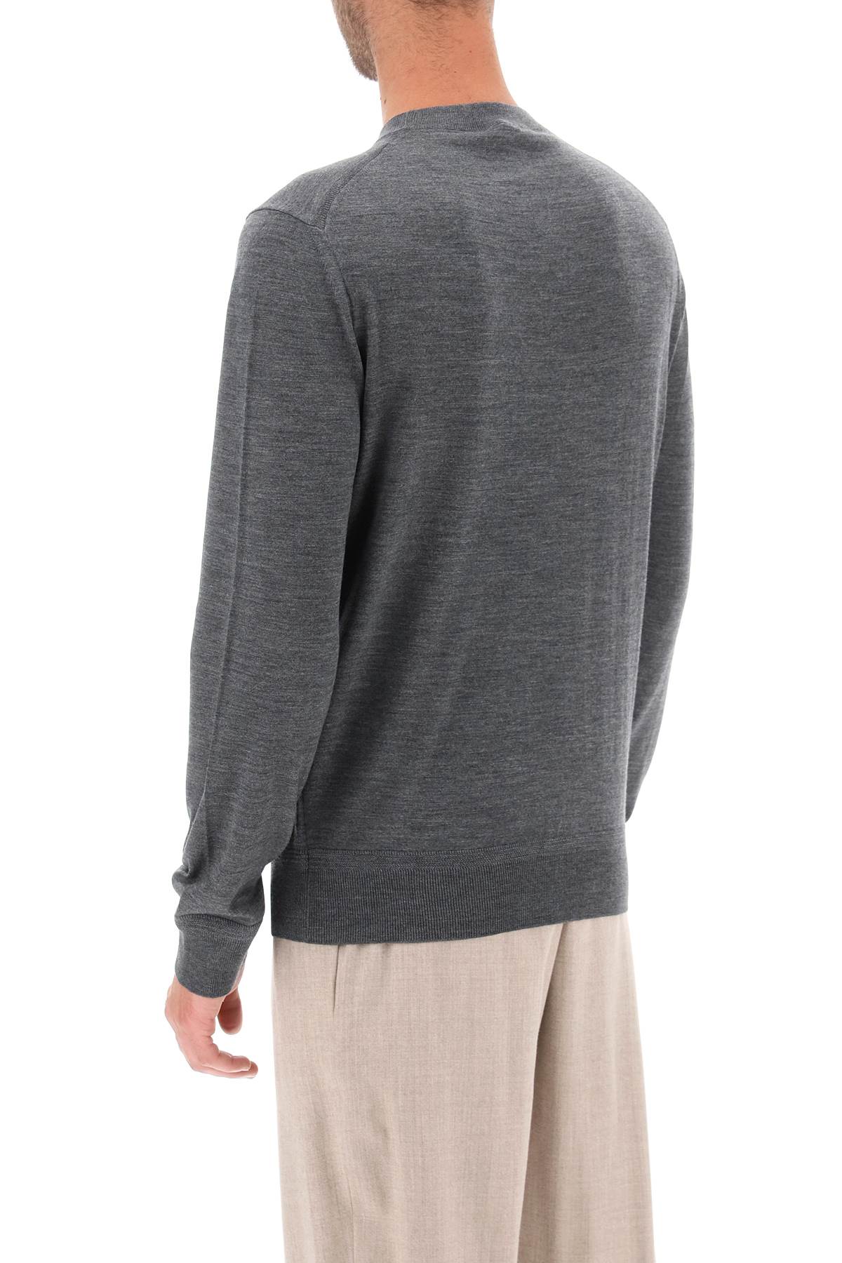 Shop Tom Ford Fine Wool Sweater In Grey