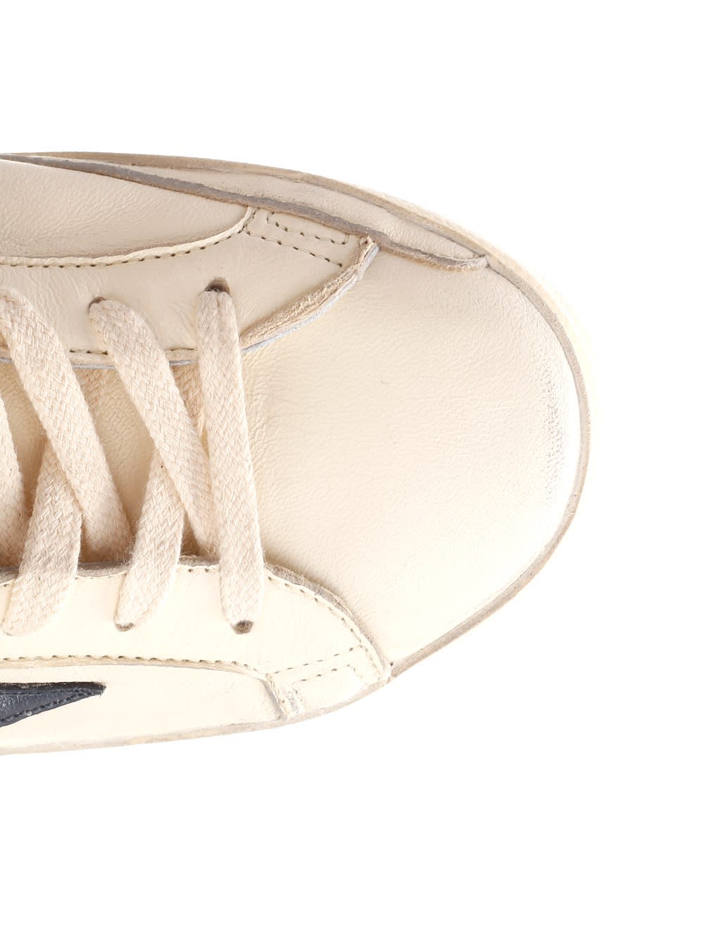 Shop Golden Goose Super-star Sneaker In Blue