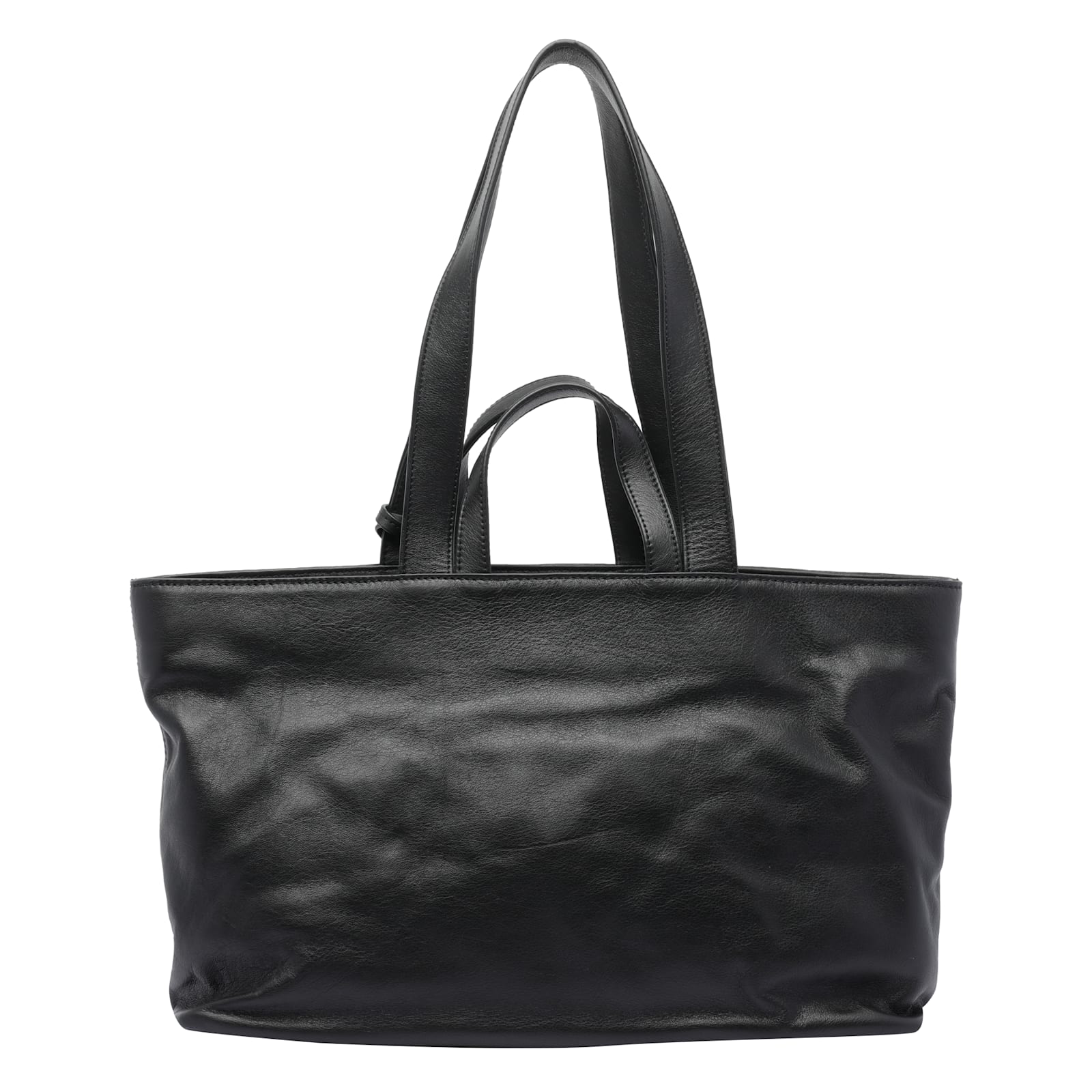 Vic Matie Heavy Handbag In Black
