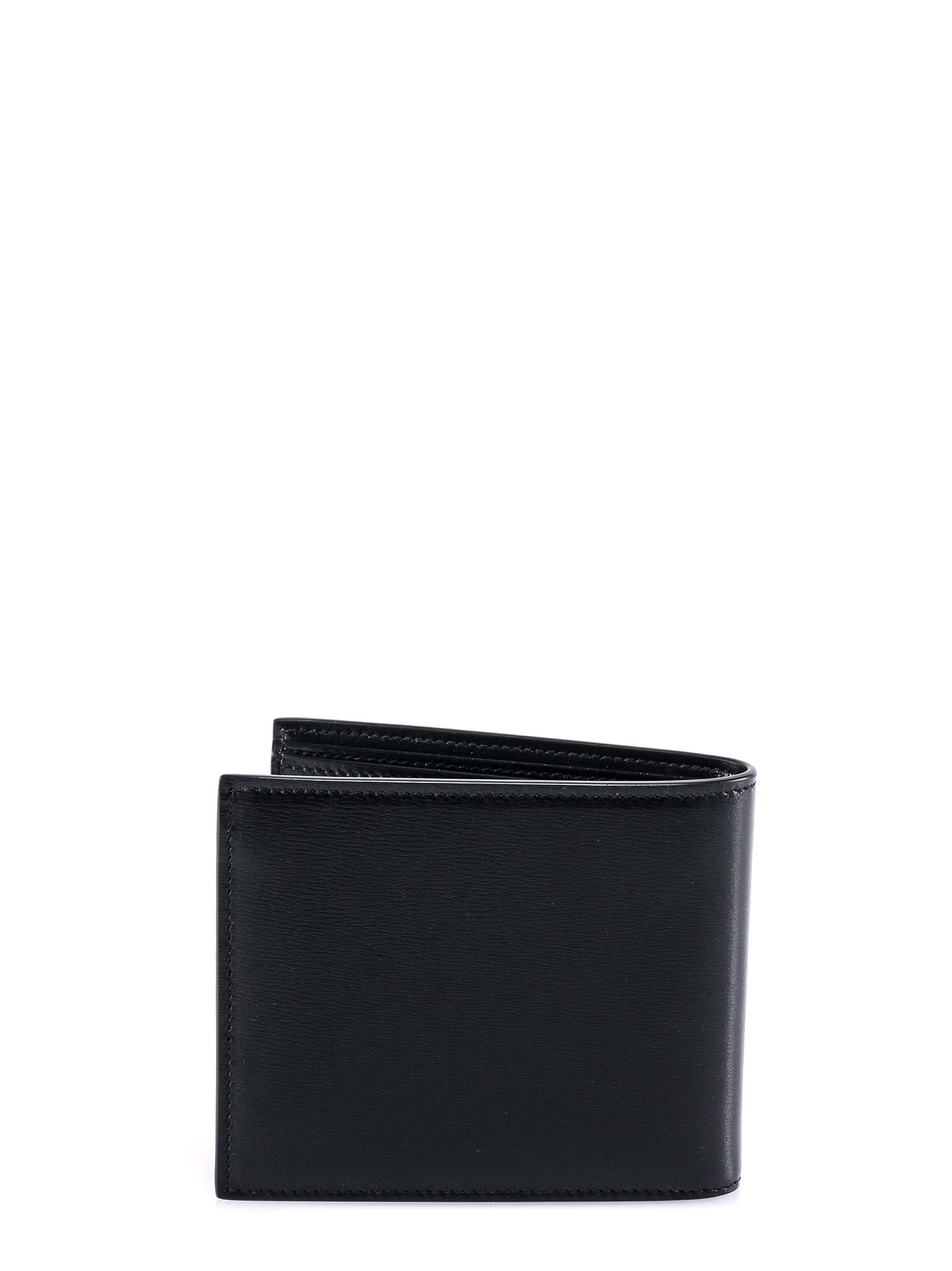 Shop Saint Laurent Wallet In Black