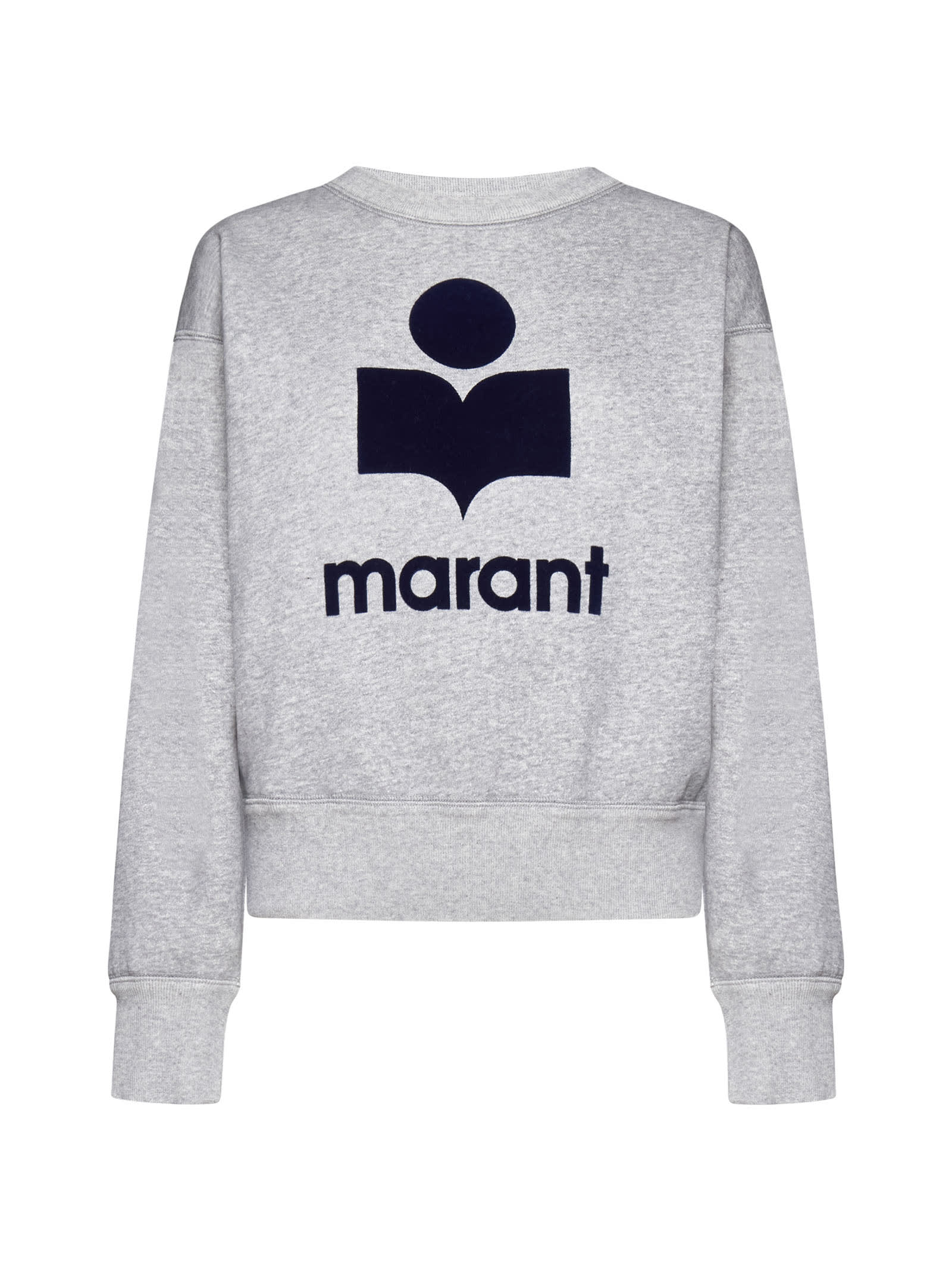 Marant Etoile Fleece In Grey/midnight