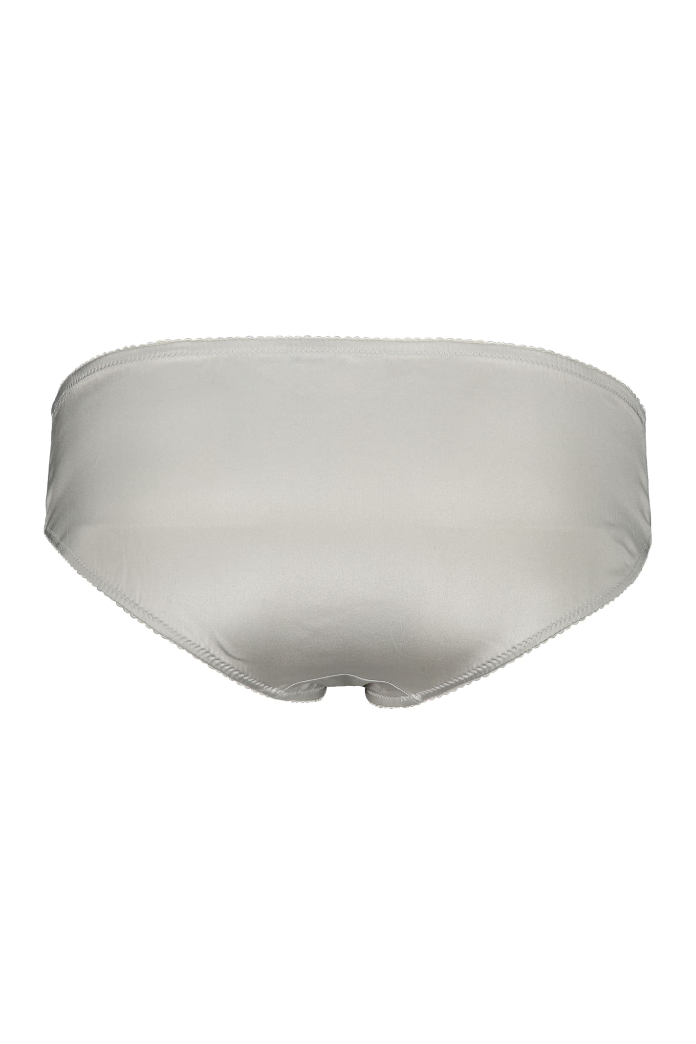 Dolce & Gabbana Plain Color Briefs In Light Gray