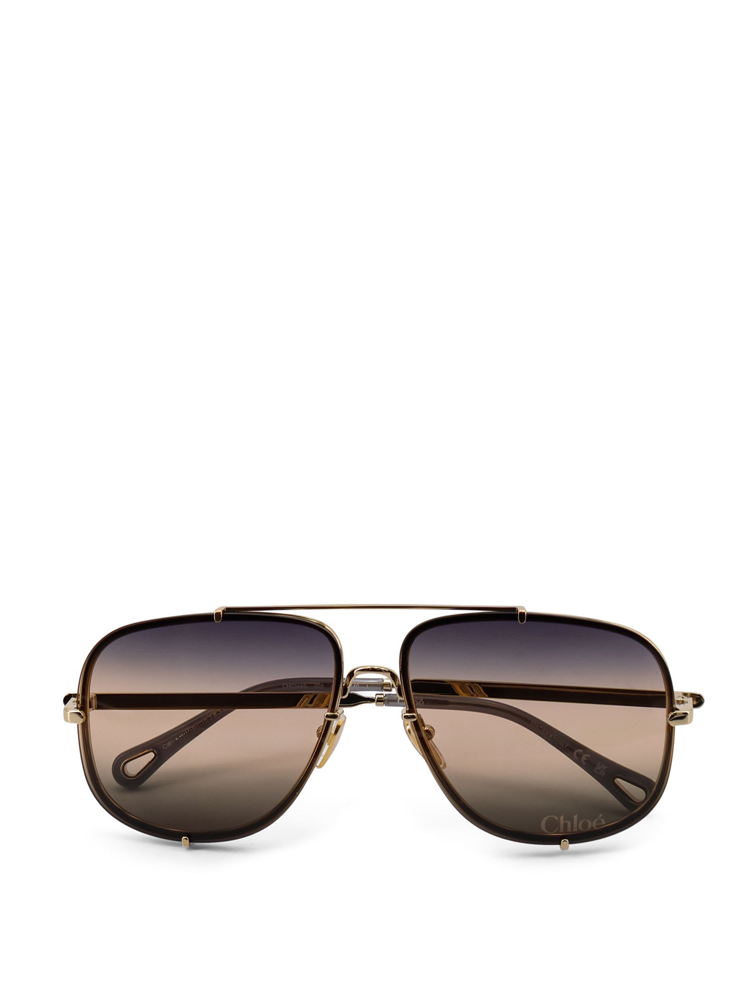Chloé Essential Aviator Sunglasses In Blue