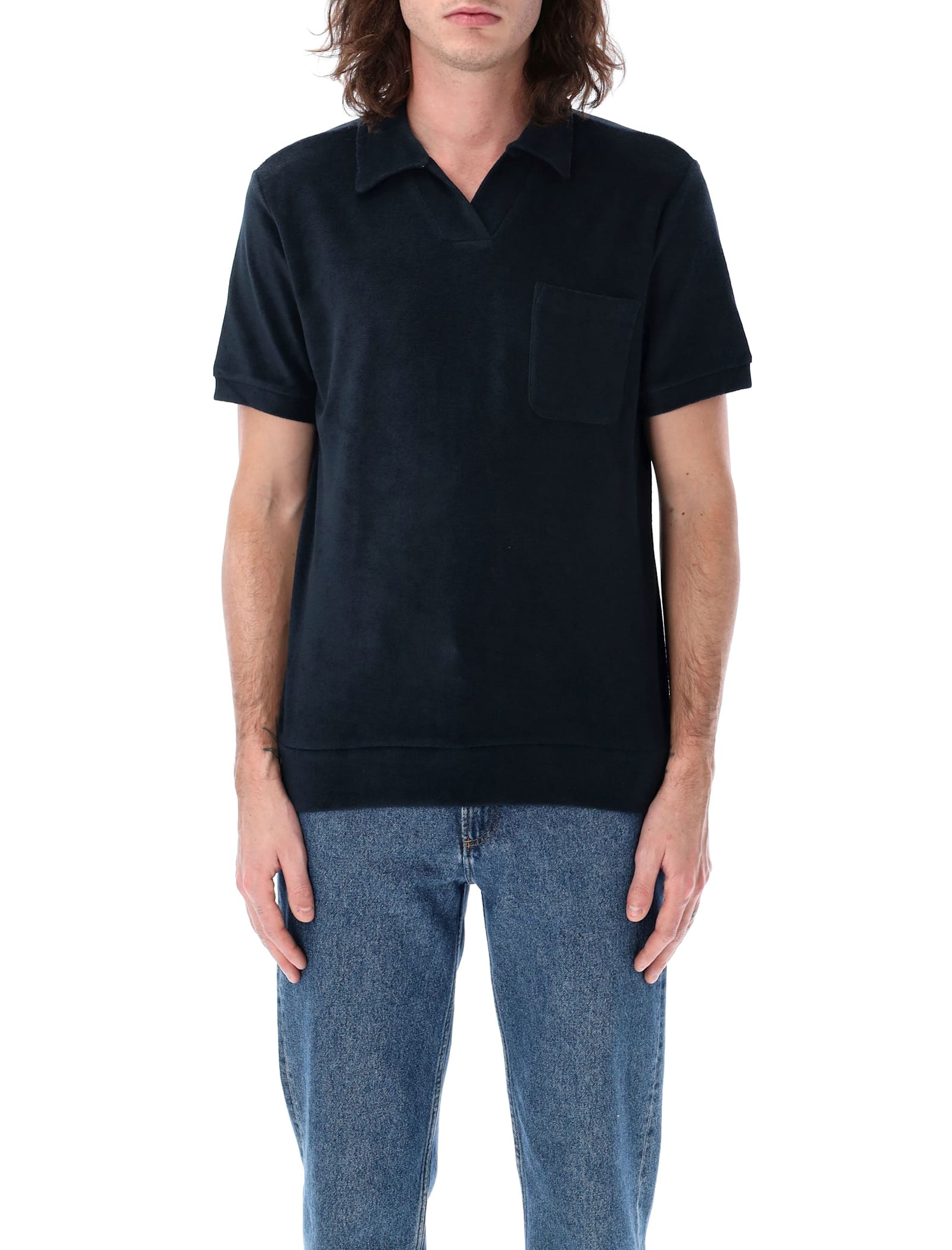 A. P.C. Agustino Polo Shirt