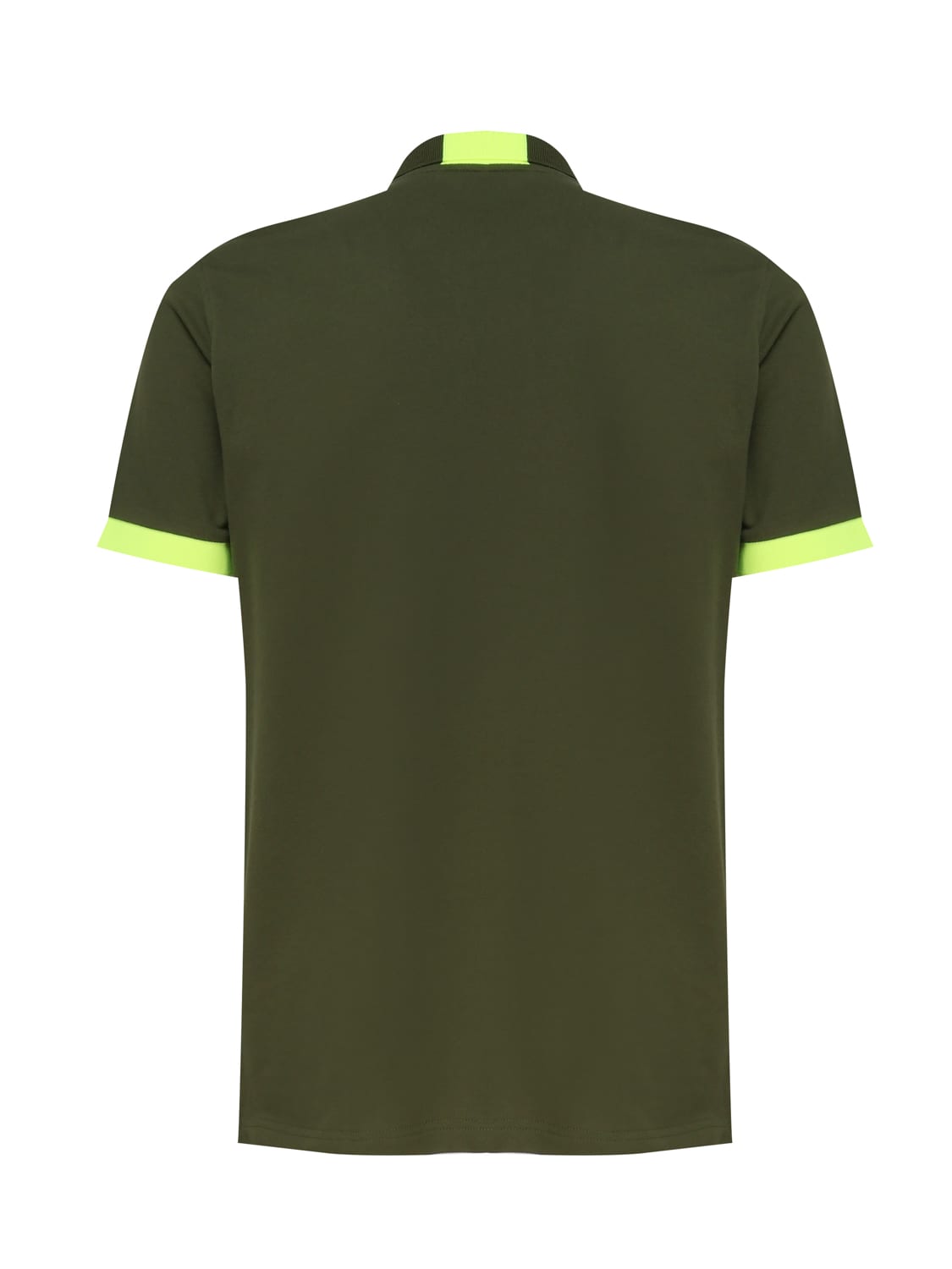 Shop Sun 68 Polo T-shirt With Front Logo In Green