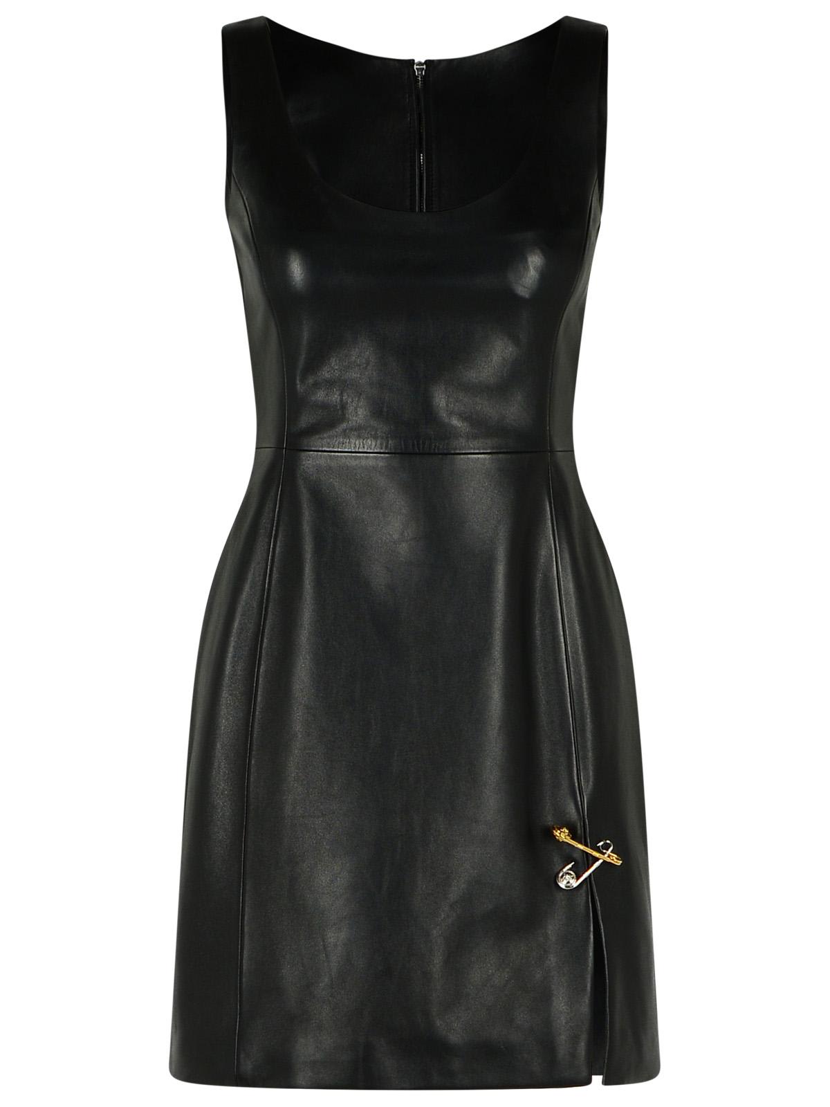 Black Leather Dress