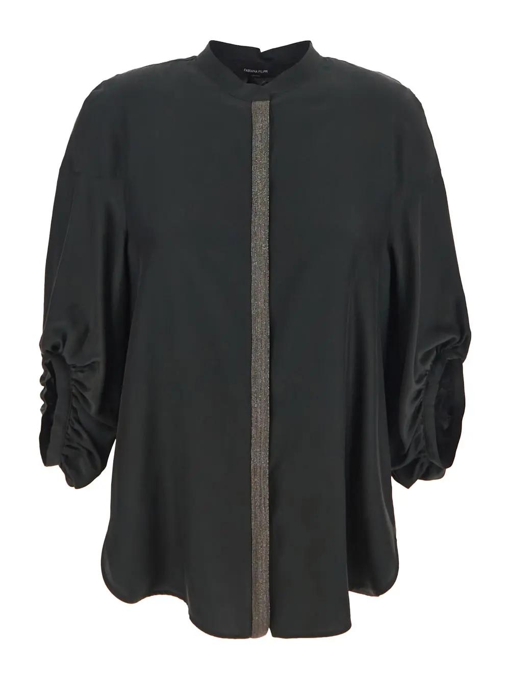 Shop Fabiana Filippi Silk Blouse