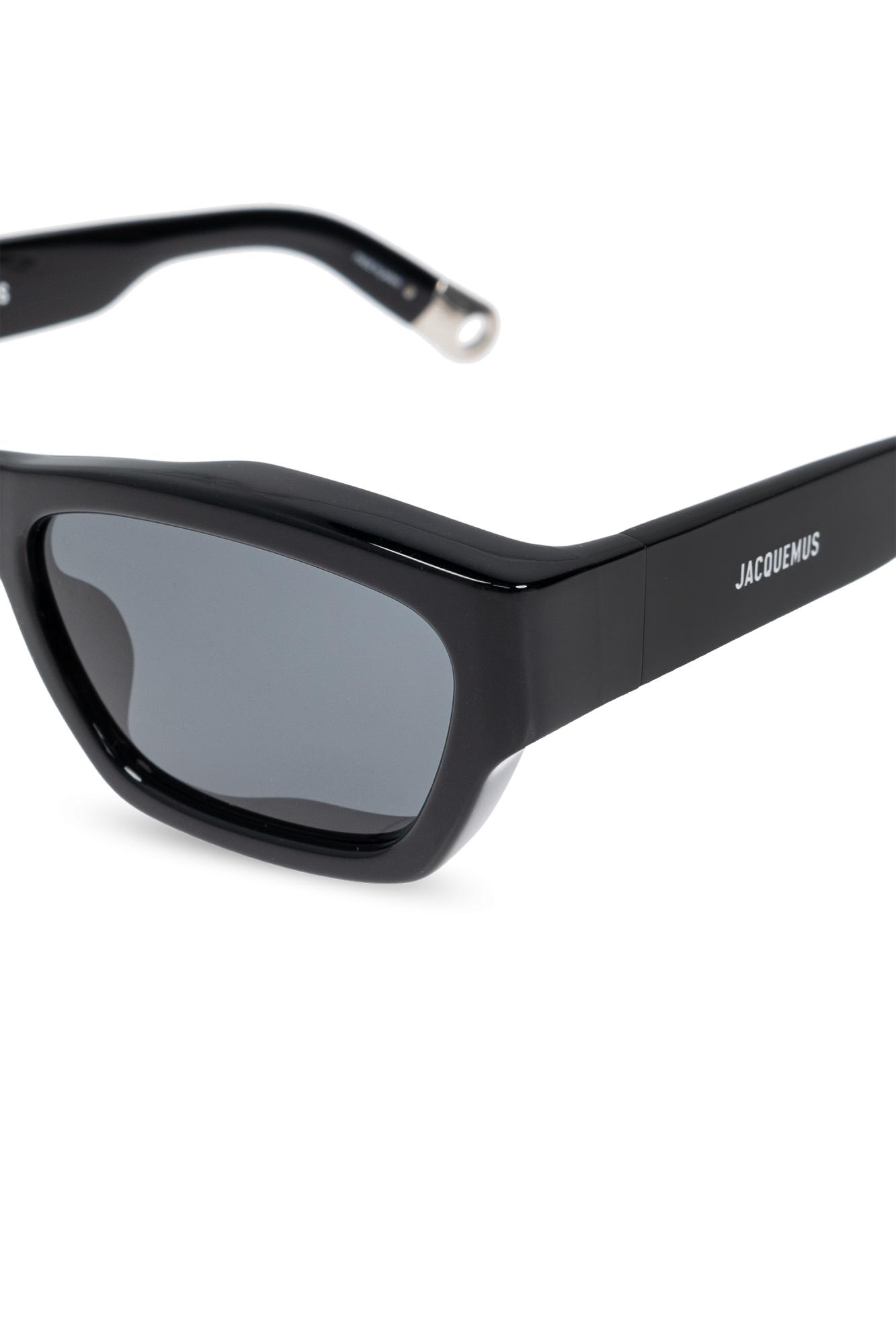 Shop Jacquemus Sunglasses Sunglasses In Black