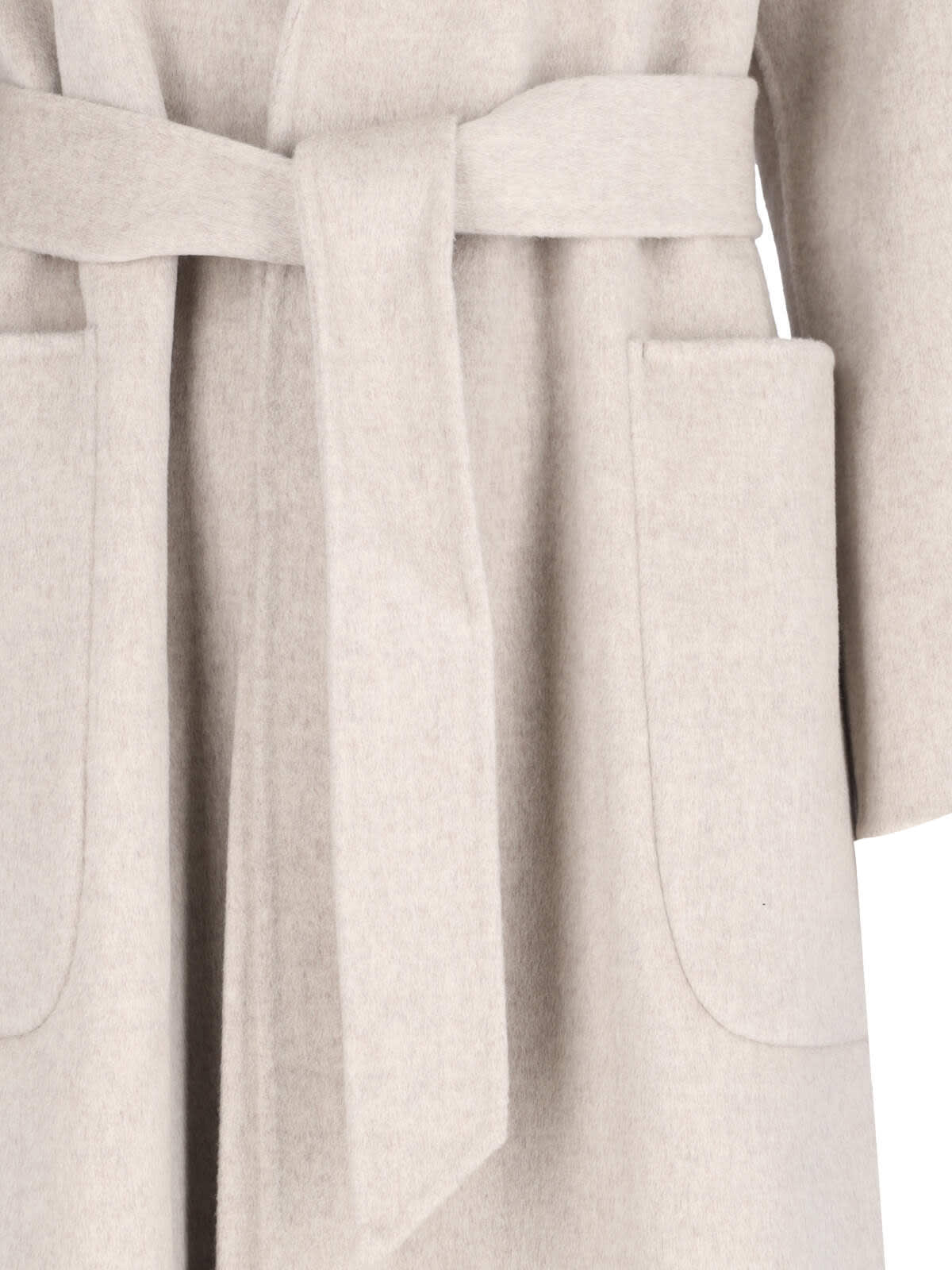 Shop Ivy & Oak Celia Coat In Beige