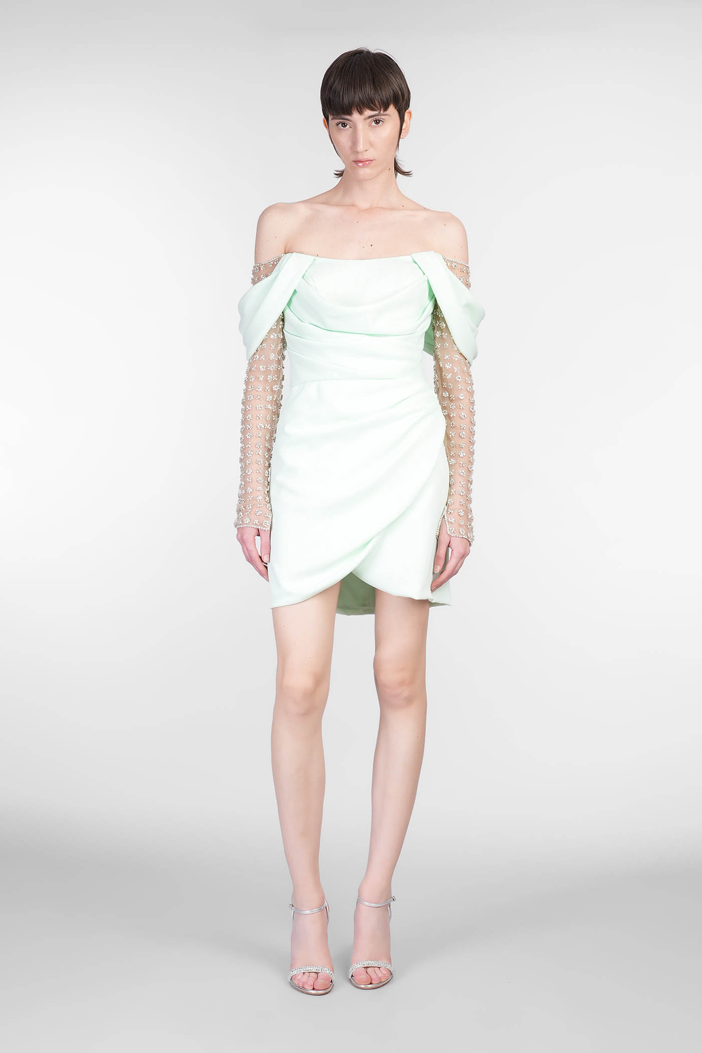 Costarellos Nandi In Green Polyester In Multi