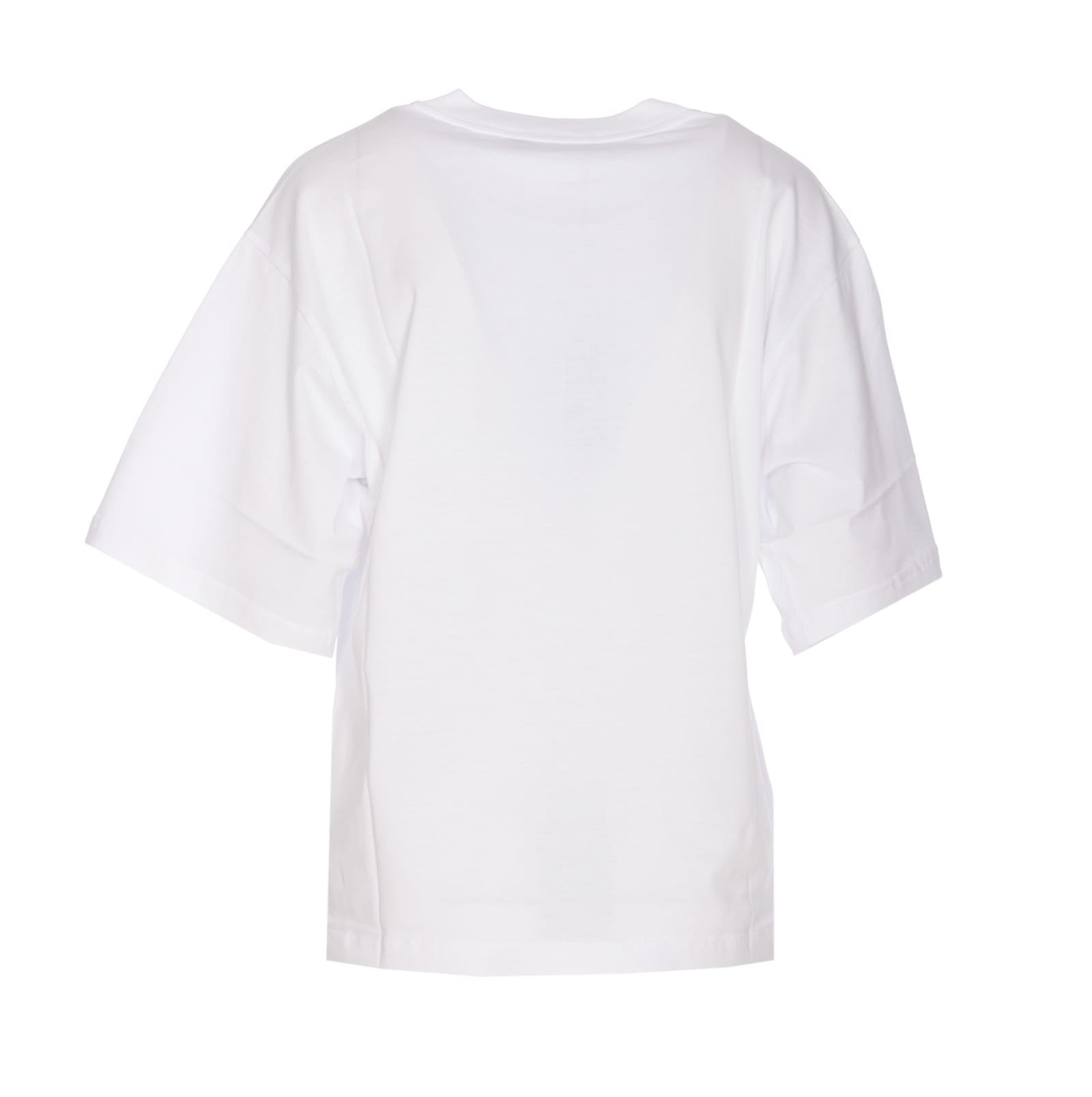 Shop Dolce & Gabbana Logo Lettering T-shirt In White