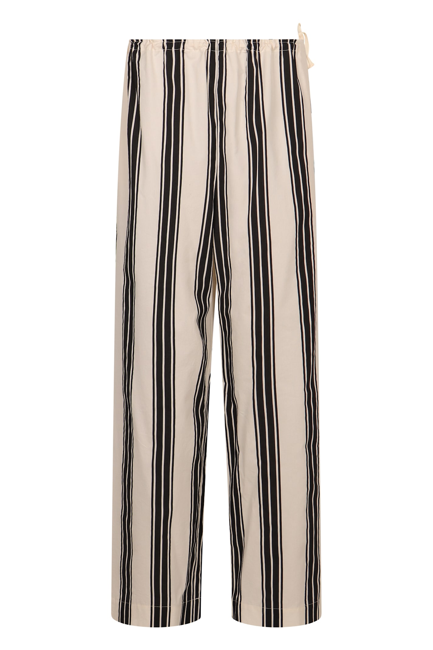 Shop Philosophy Di Lorenzo Serafini Cotton Trousers In Ivory