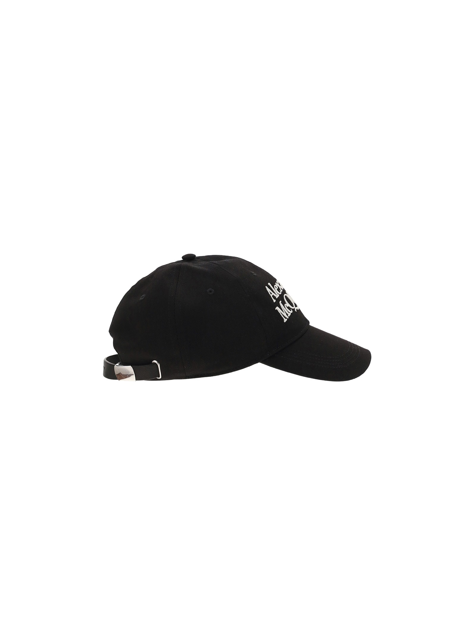 Shop Alexander Mcqueen Mcqueen Stacked Hat In Black