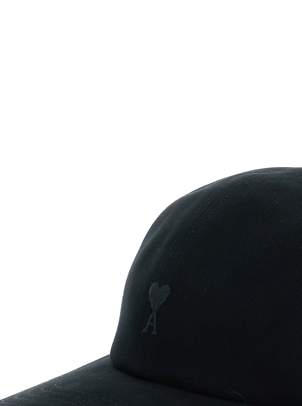 Ami Alexandre Mattiussi Black Baseball Cap With Adc Embroidery On The Front In Cotton Man In Black