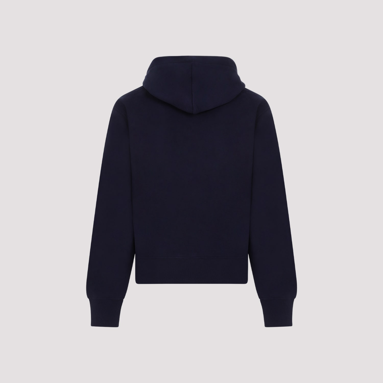 Shop Saint Laurent Cotton Hoodie In Marine