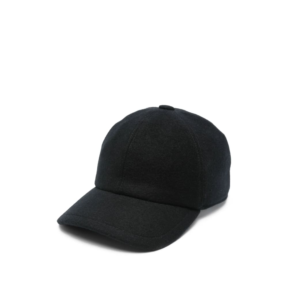 Fedeli Cotton Cap In Black