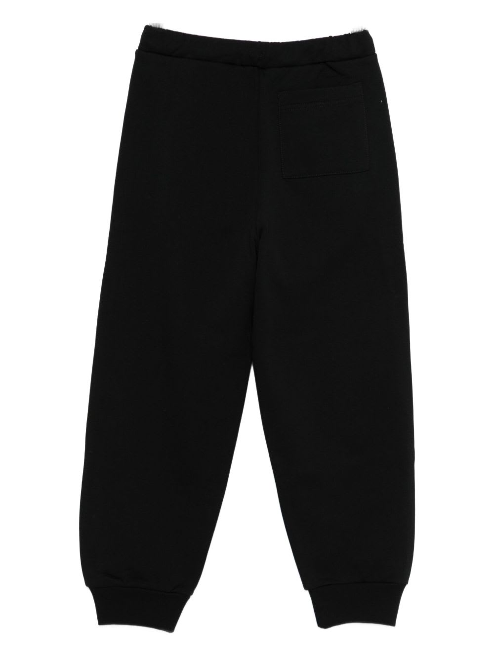 Marni Kids Pants With Signature Logo At The Bottom. In Black