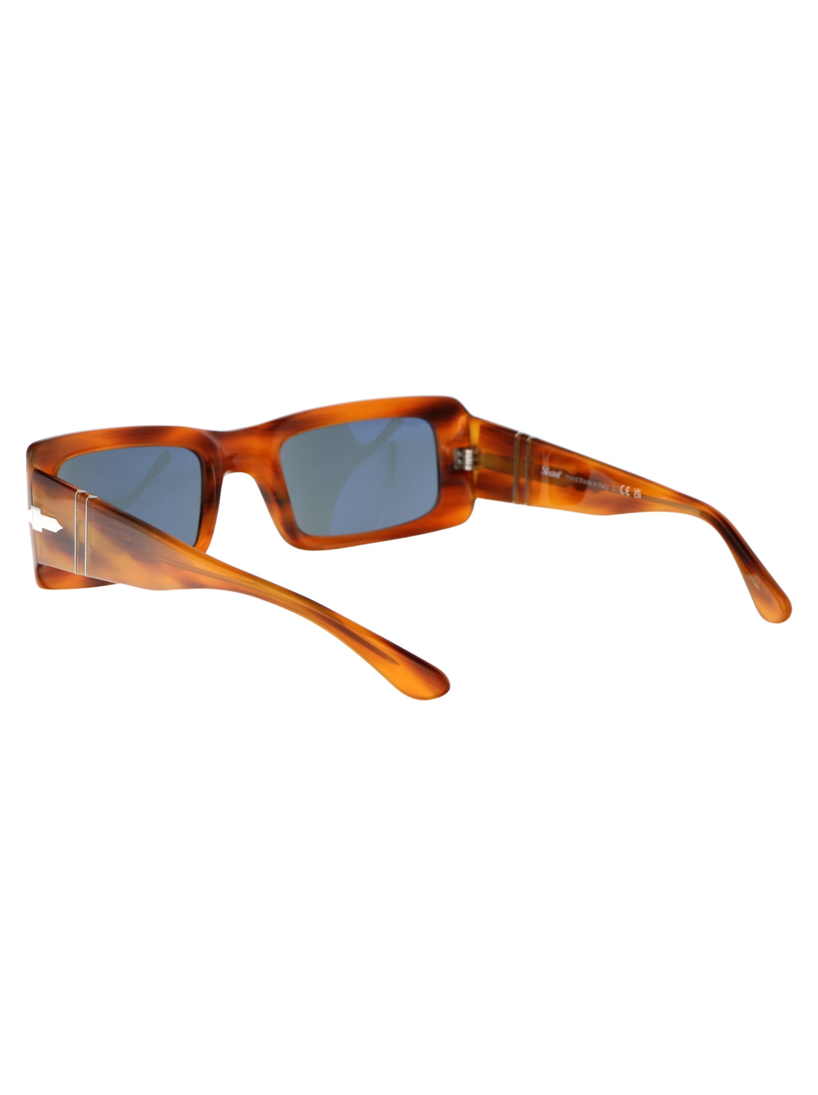 Shop Persol Francis Sunglasses In 960/56 Striped Brown