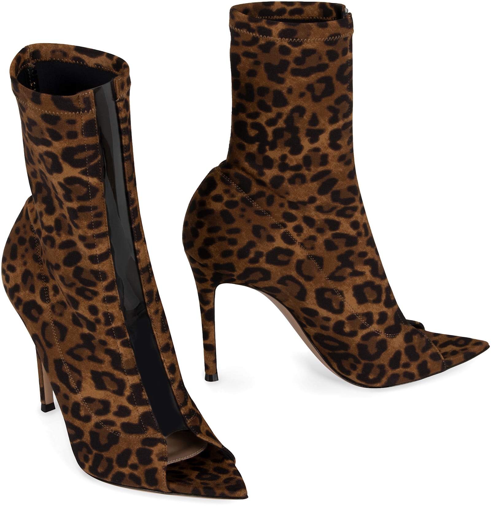 GIANVITO ROSSI LEATHER ANKLE BOOTS