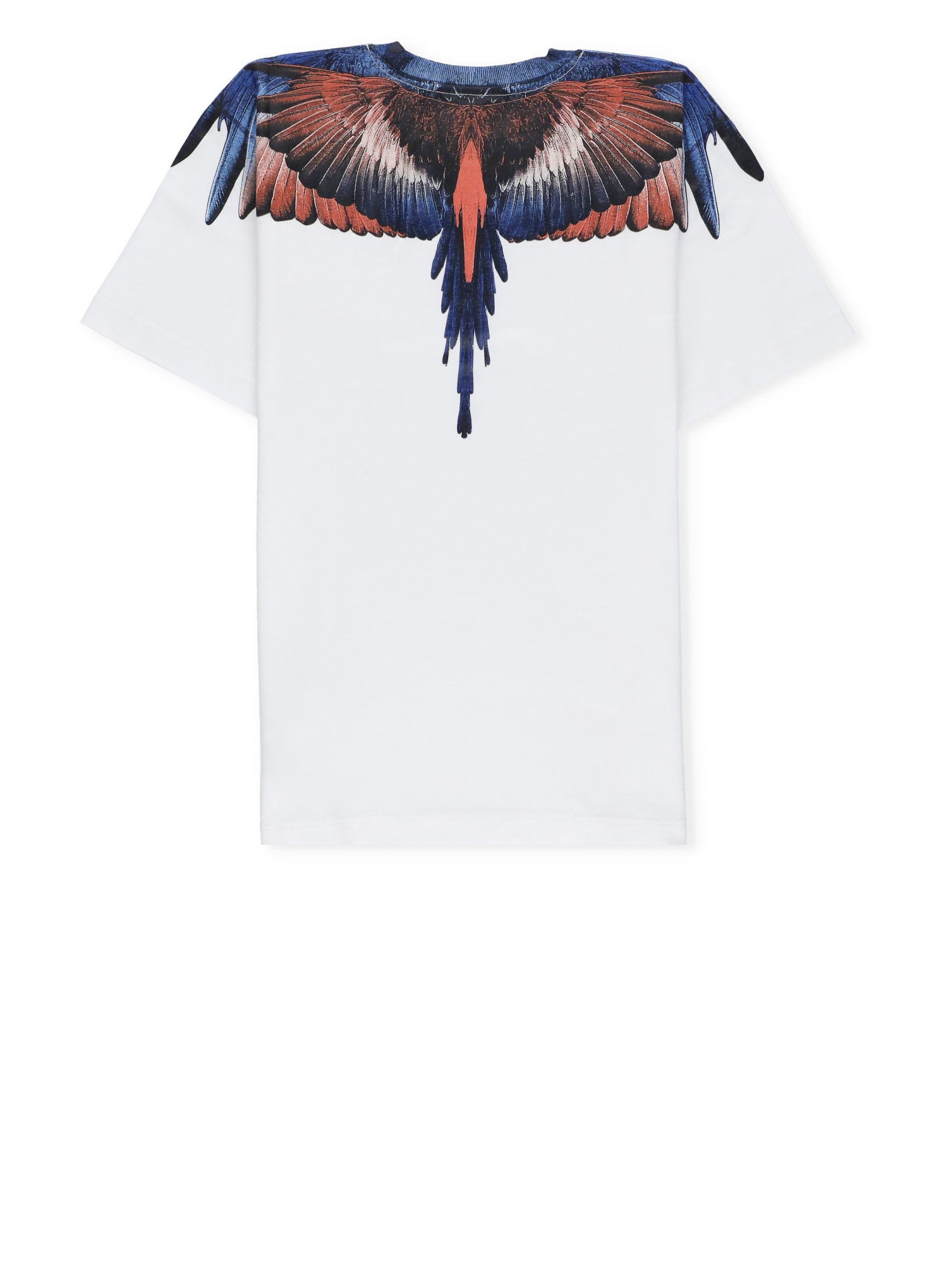 Shop Marcelo Burlon County Of Milan T-shirt With Print In White Co