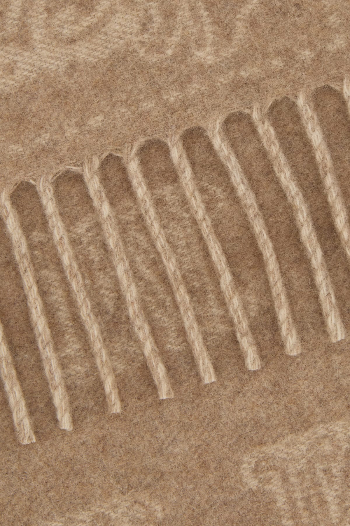 Max Mara Cashmere Scarf With Embroidered Monogram Detail In 002
