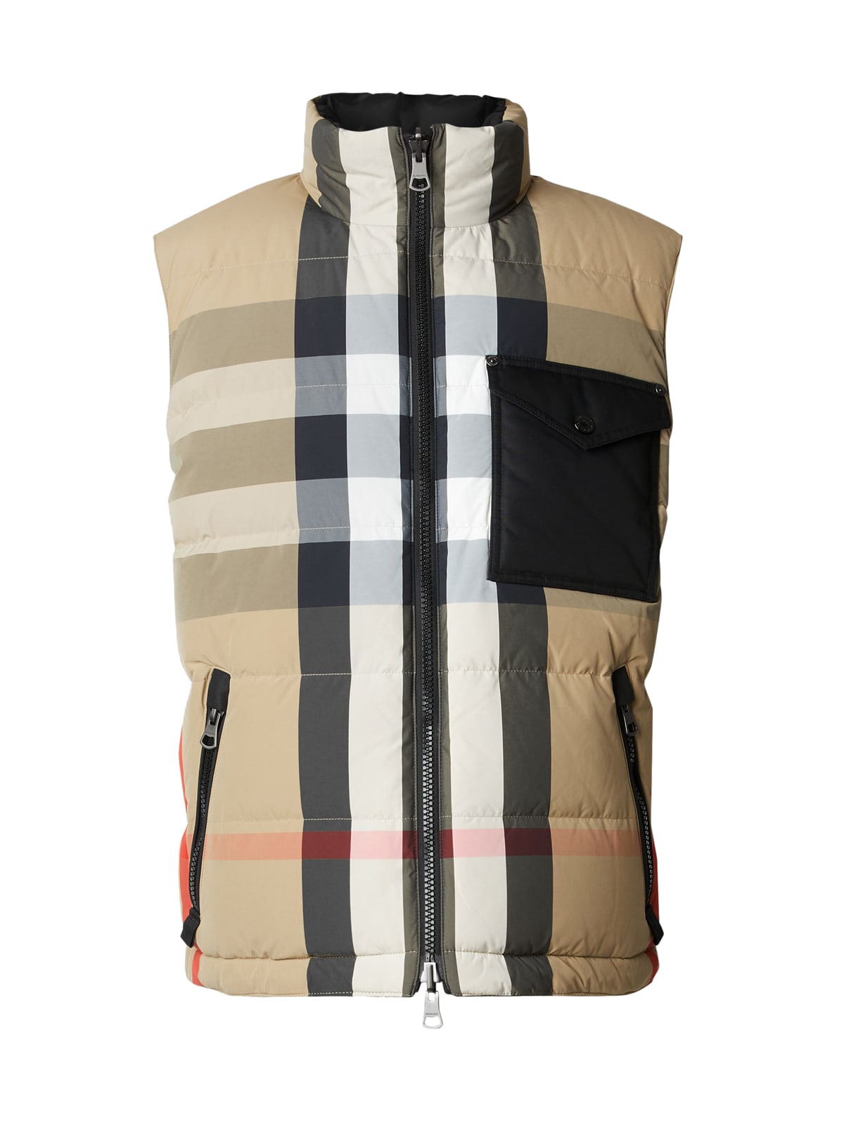 BURBERRY ROMFORD GILET,8032997 A7028 ARCHIVE BEIGE