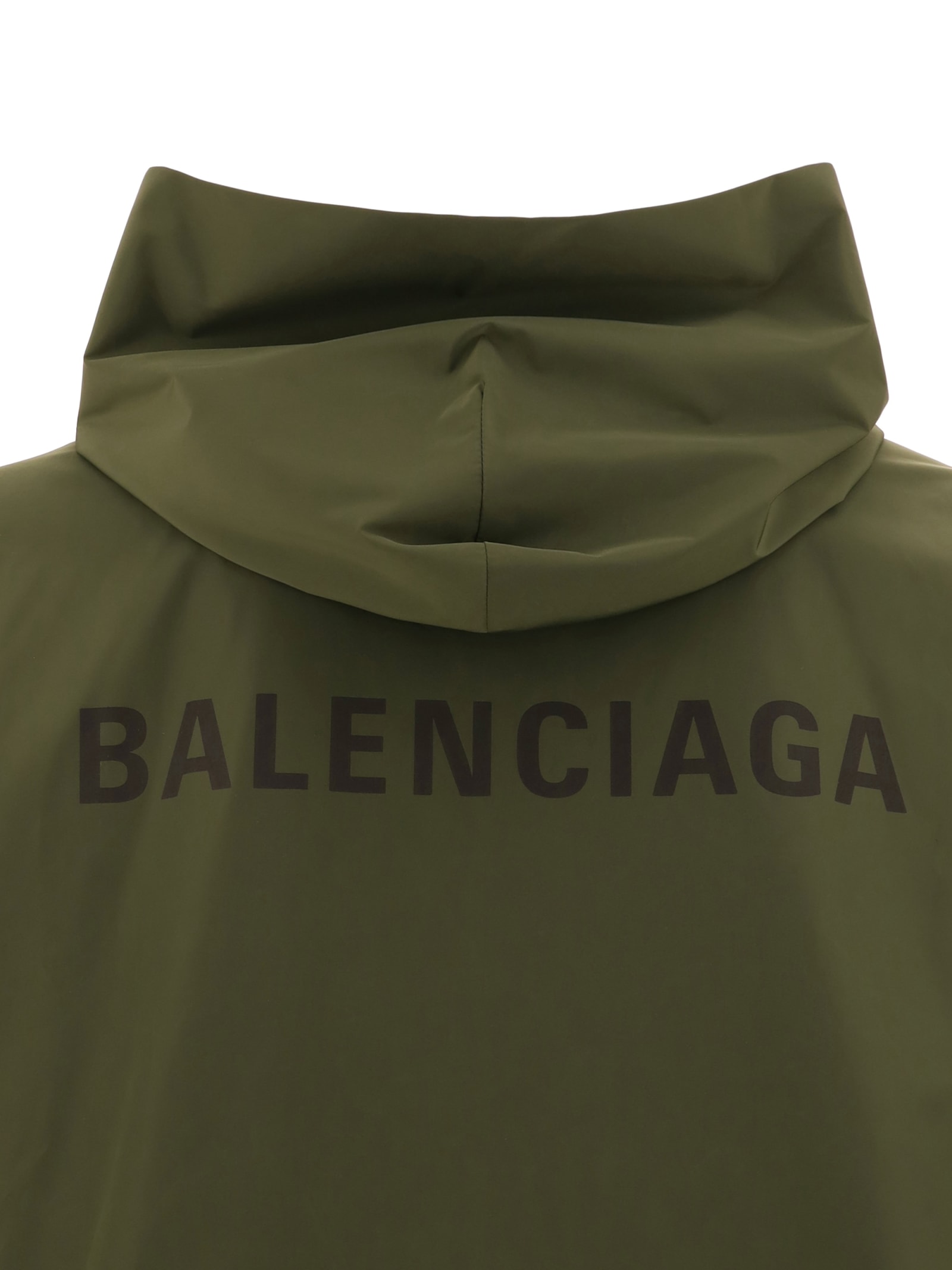 Shop Balenciaga Jacket In Khaki