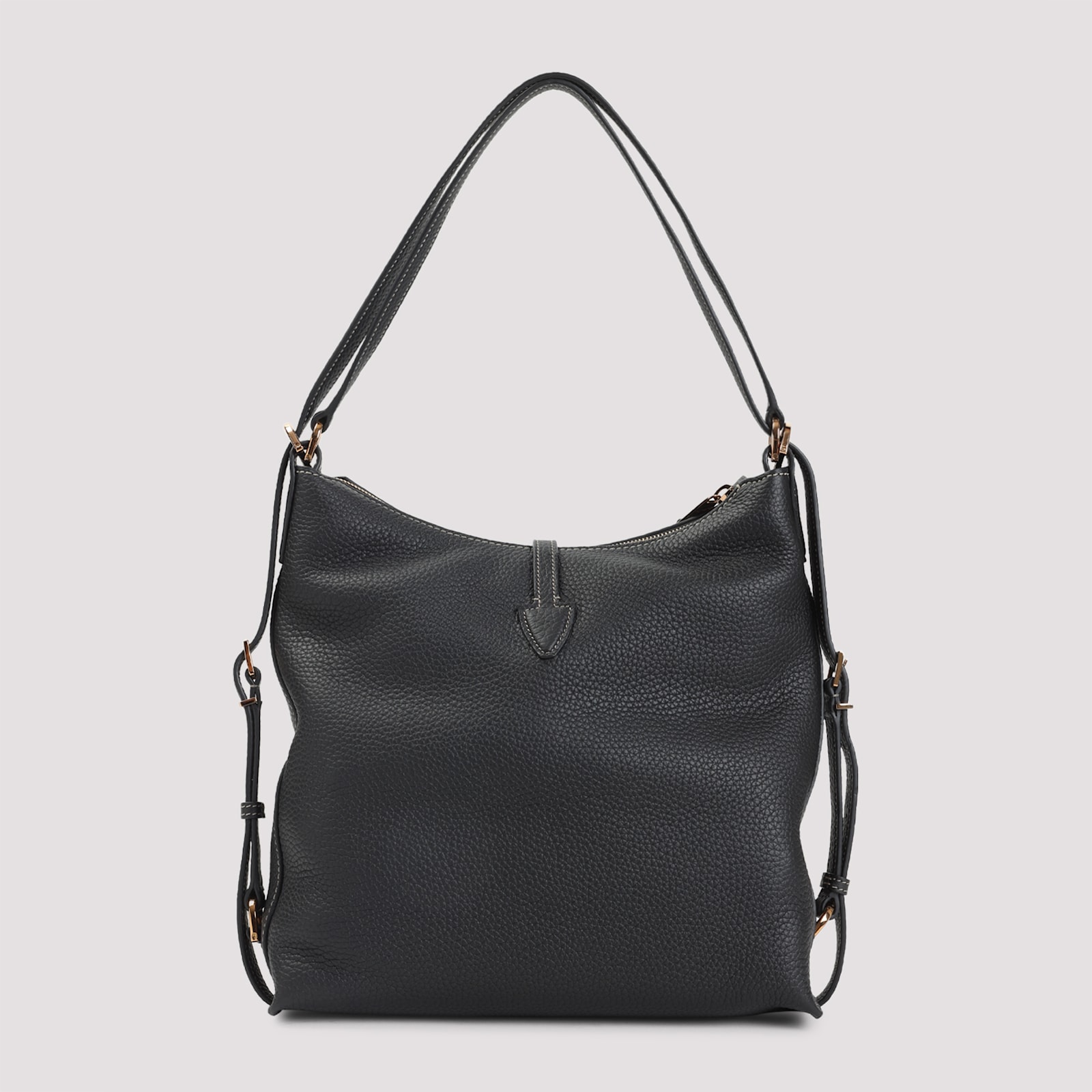 Tod's T Timeless Shoulder Bag In Leather Small In Black