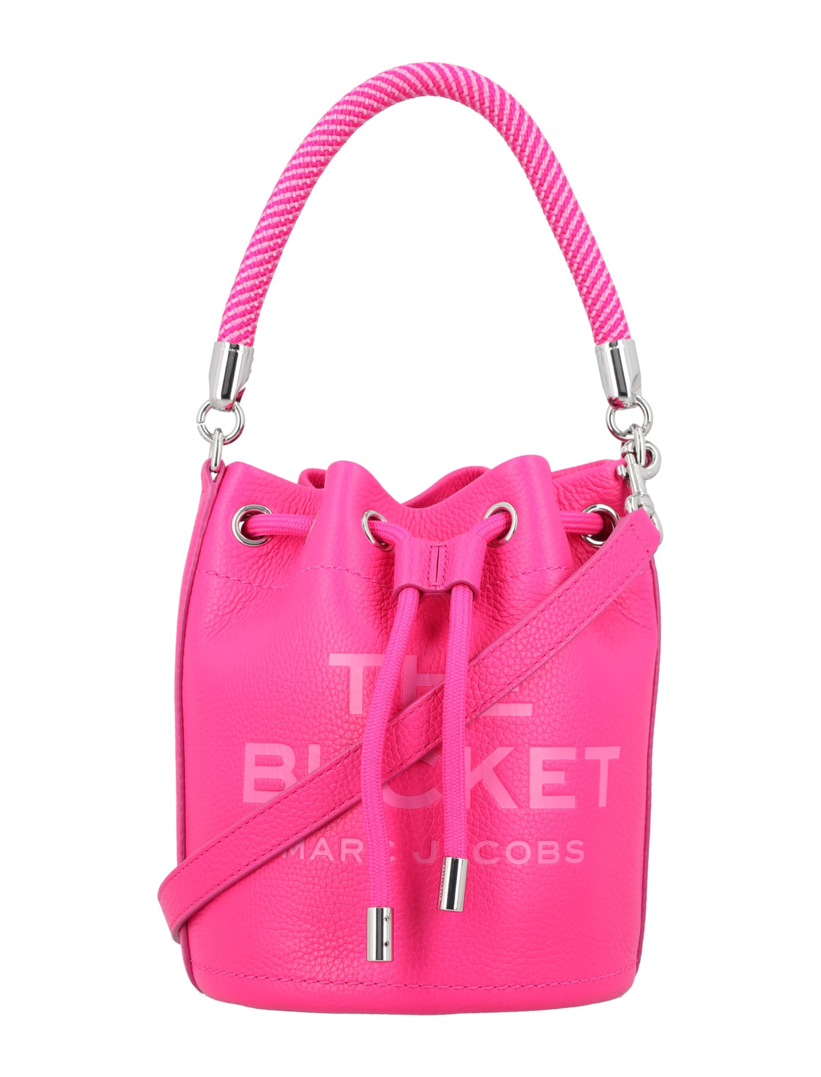 Shop Marc Jacobs The Bucket Bag In Hot Pink