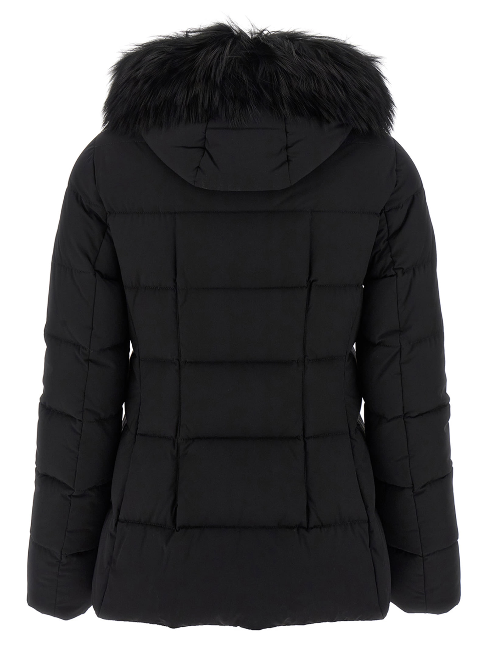 Moorer Kilie Puffer Jackets Black In Black