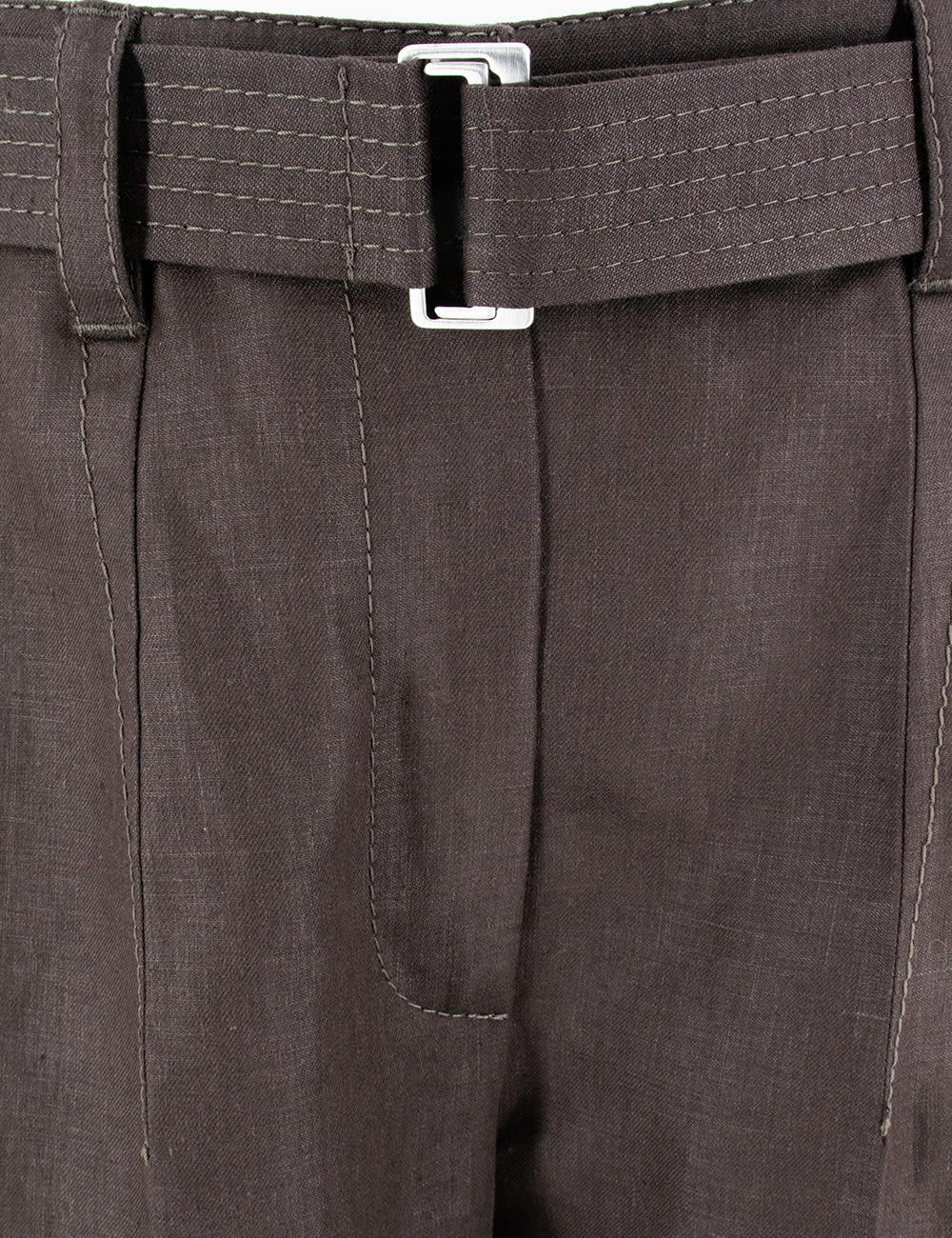 Brunello Cucinelli Pants In Dark Chocolate