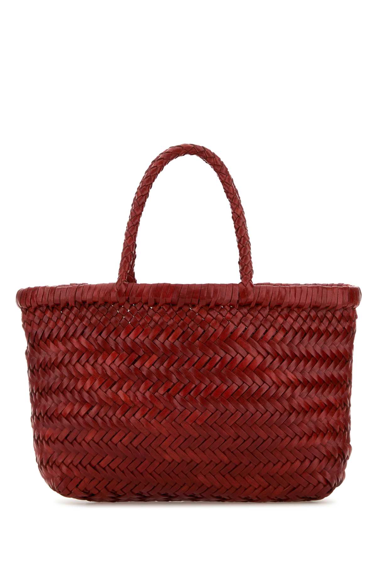 Red Leather Mini Gora Handbag