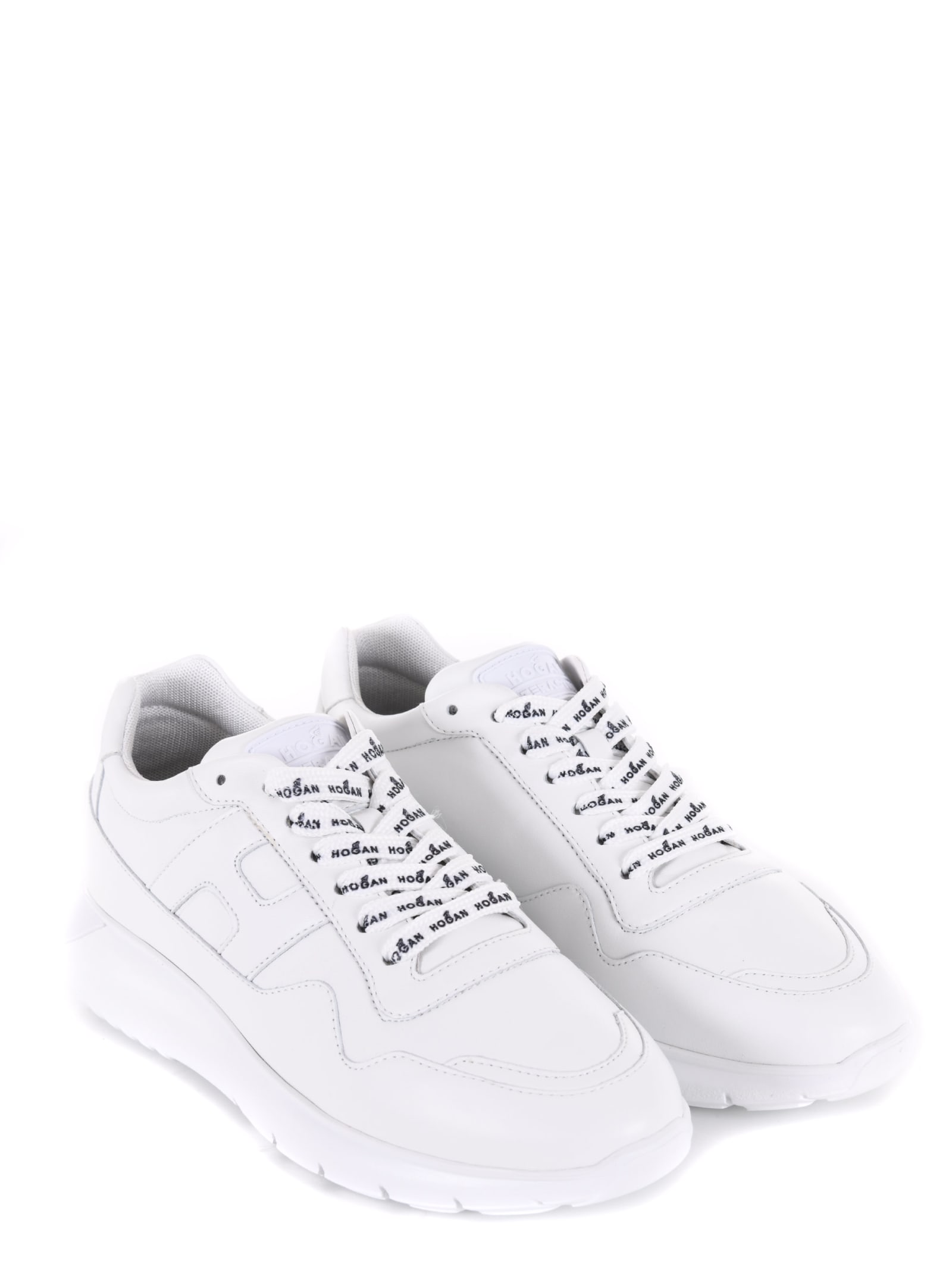 Shop Hogan Sneakers In White