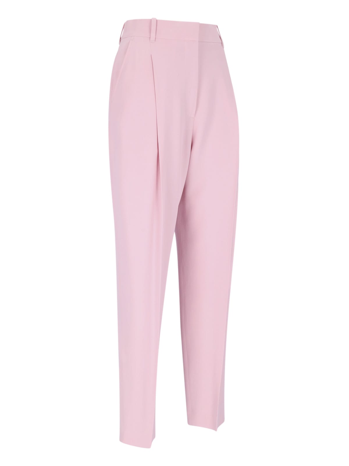 Shop Alexander Mcqueen Chinos In Pink