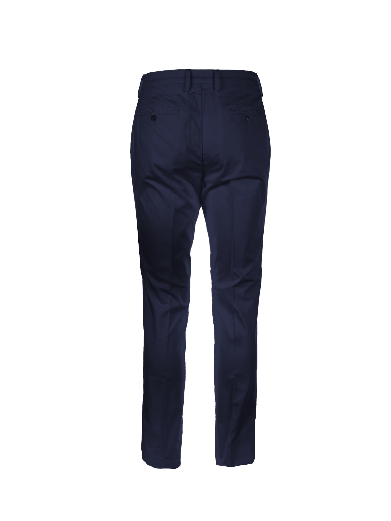 Shop Cruna Blue Brera Trousers In Notte
