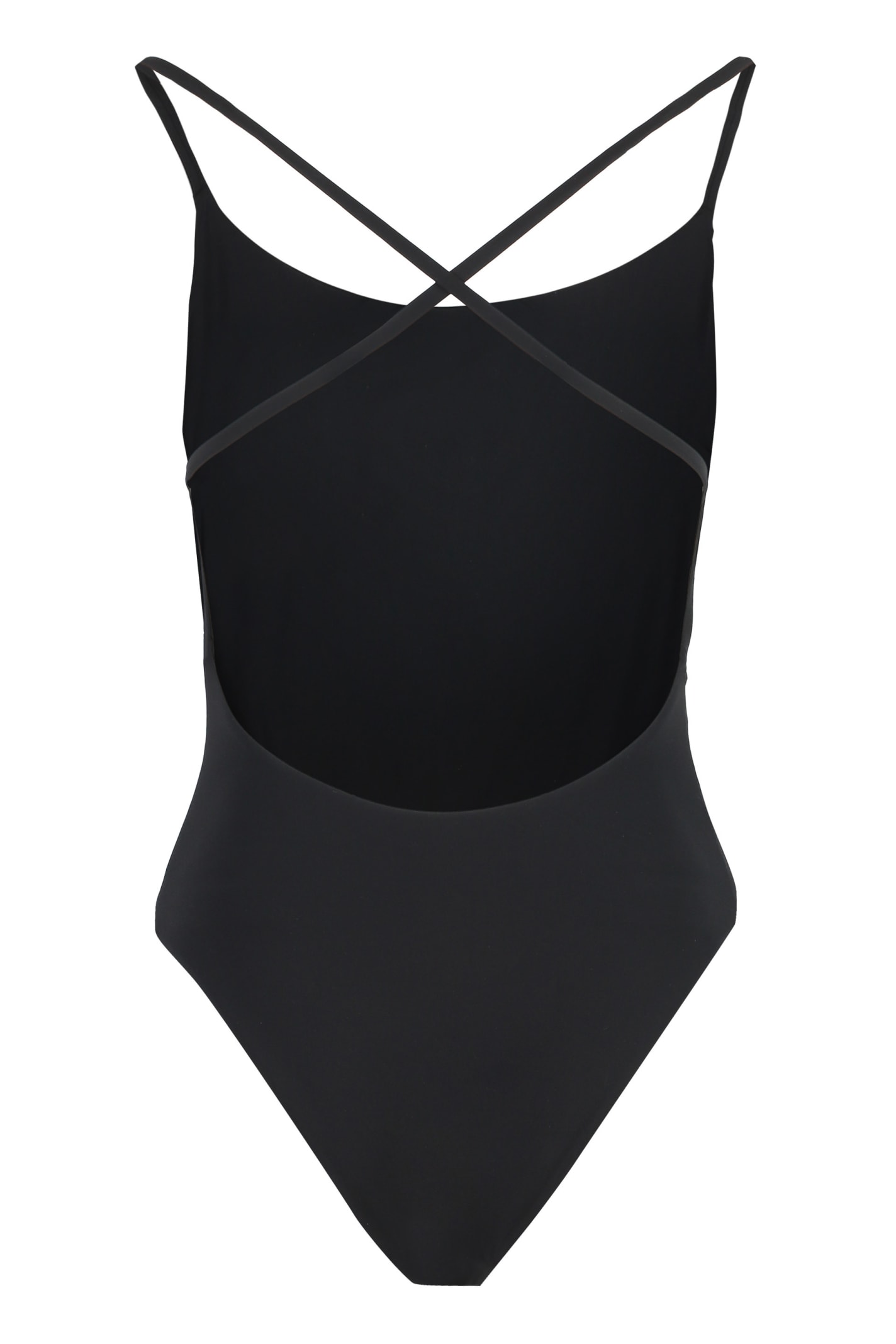 Shop Lido Uno One-piece Swimsuit In Black