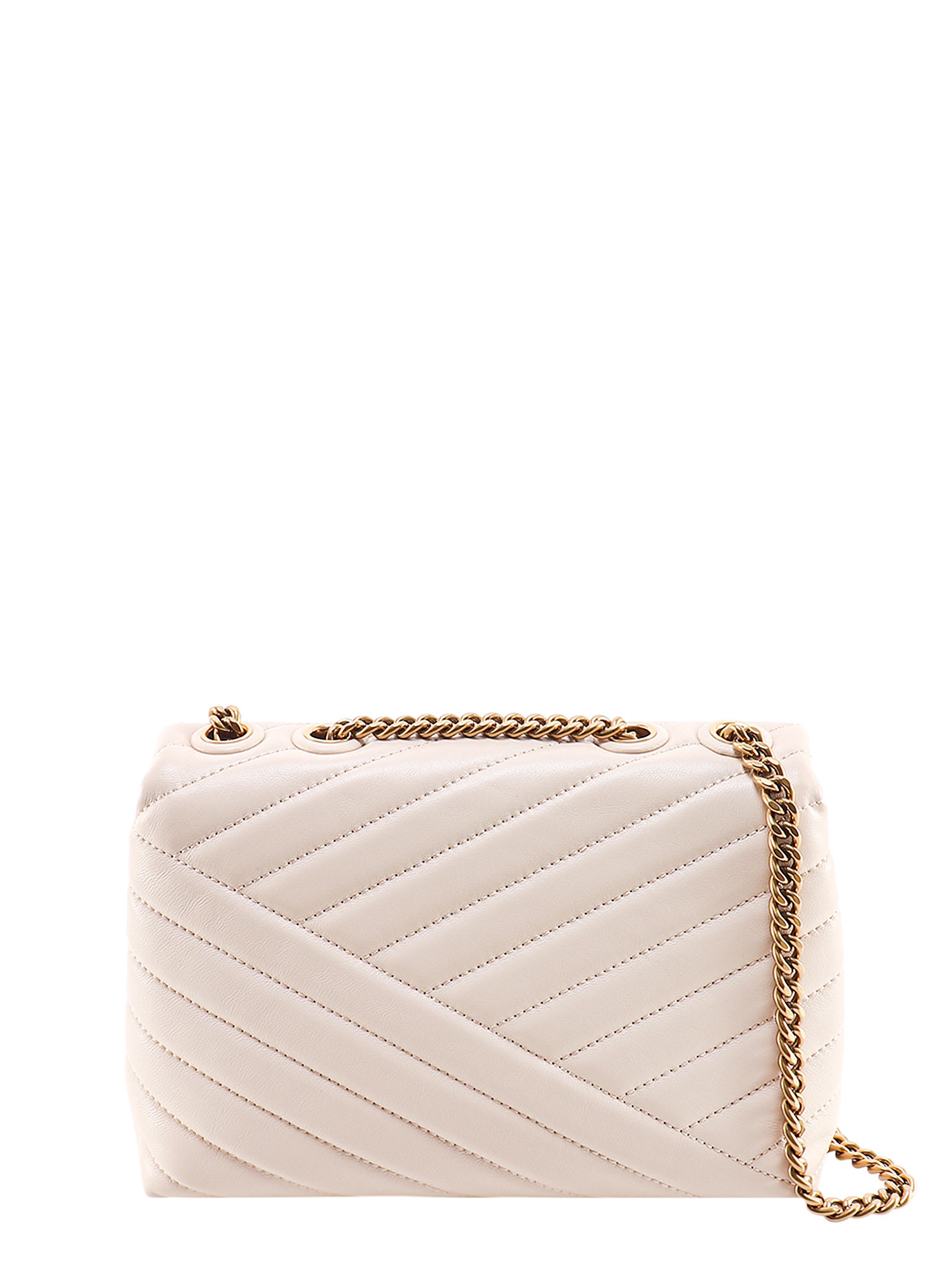 Shop Tory Burch Kira Shoulder Bag In New Cream