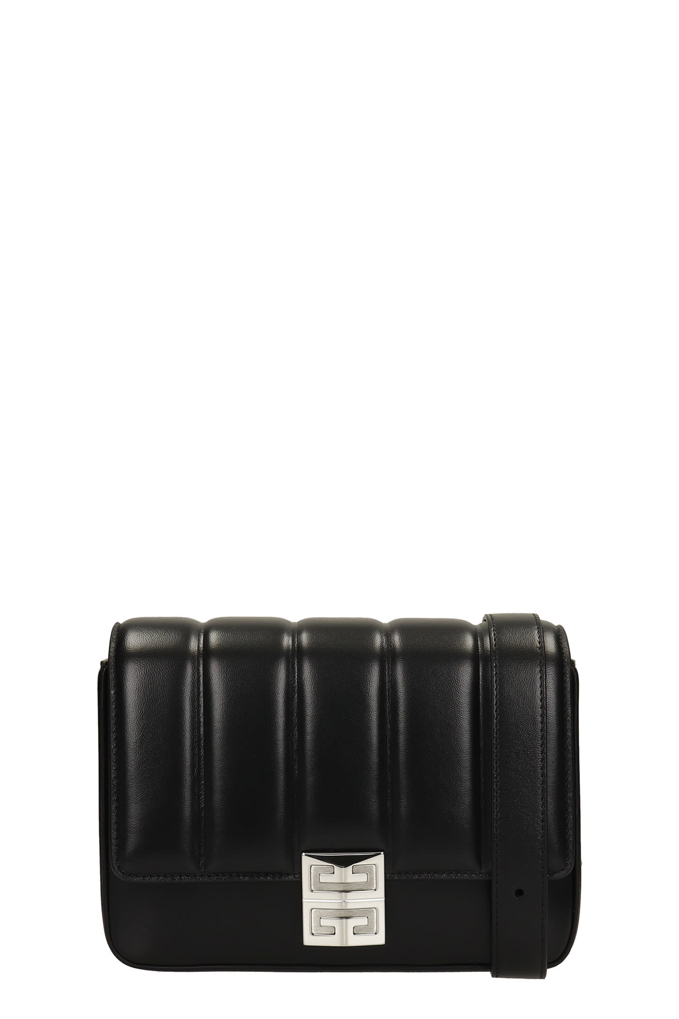 Givenchy 4g Shoulder Bag In Black Leather