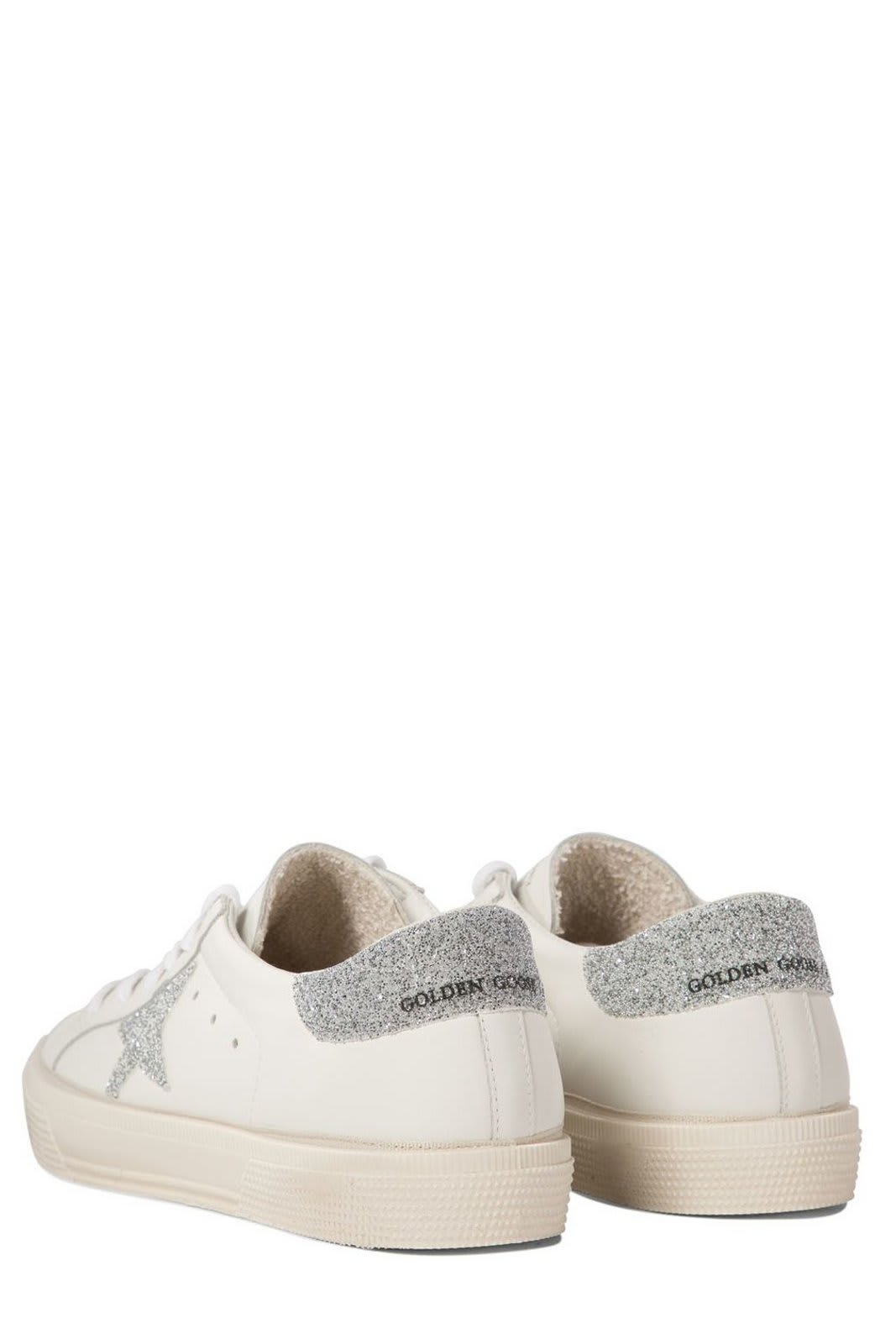 Shop Golden Goose May Star-patch Sneakers