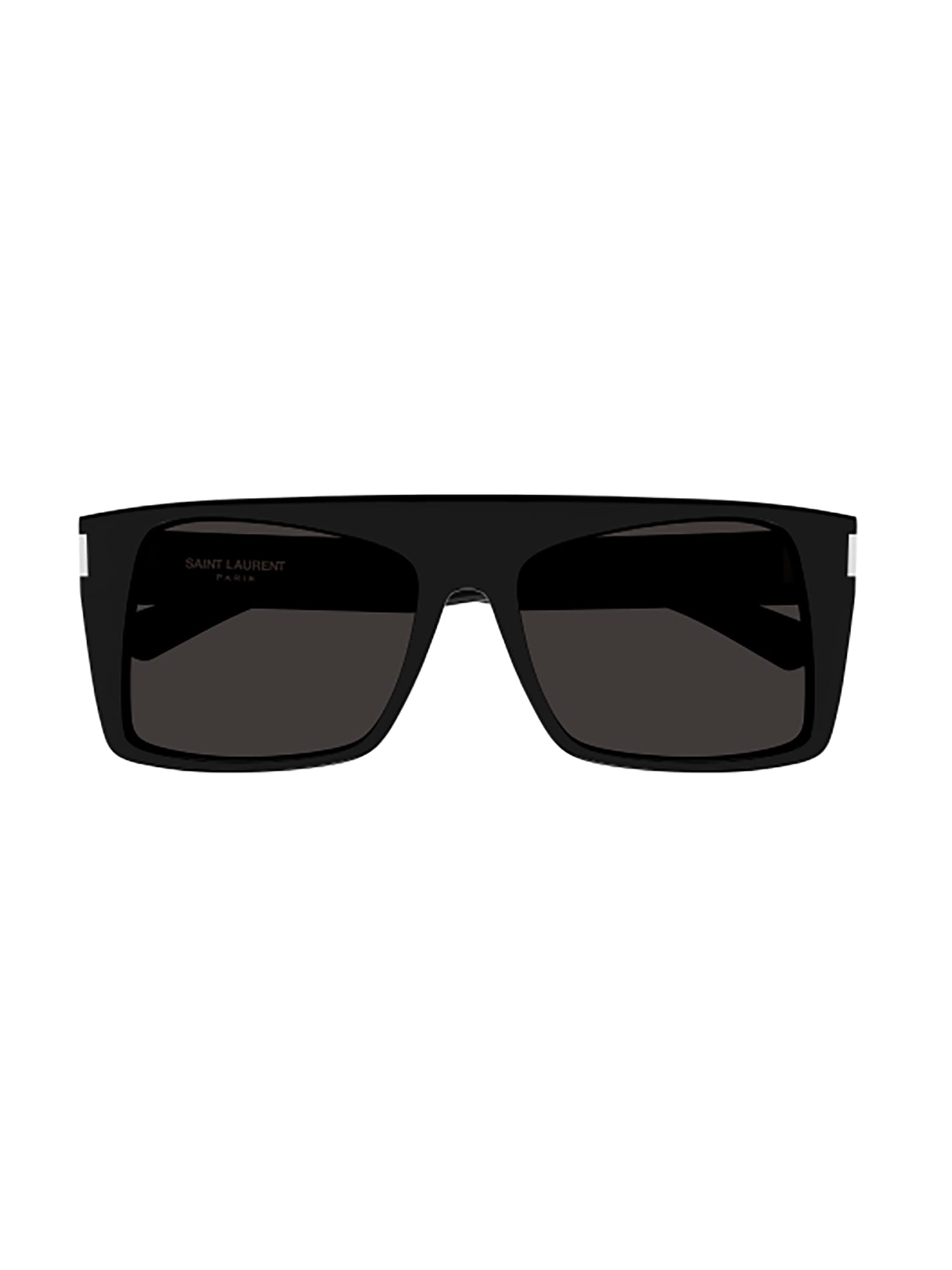 Shop Saint Laurent Sl 651 Vitti Sunglasses In Black Black Black