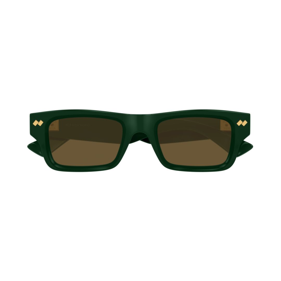 Bottega Veneta Bv1351s005-green-green-brown In Green